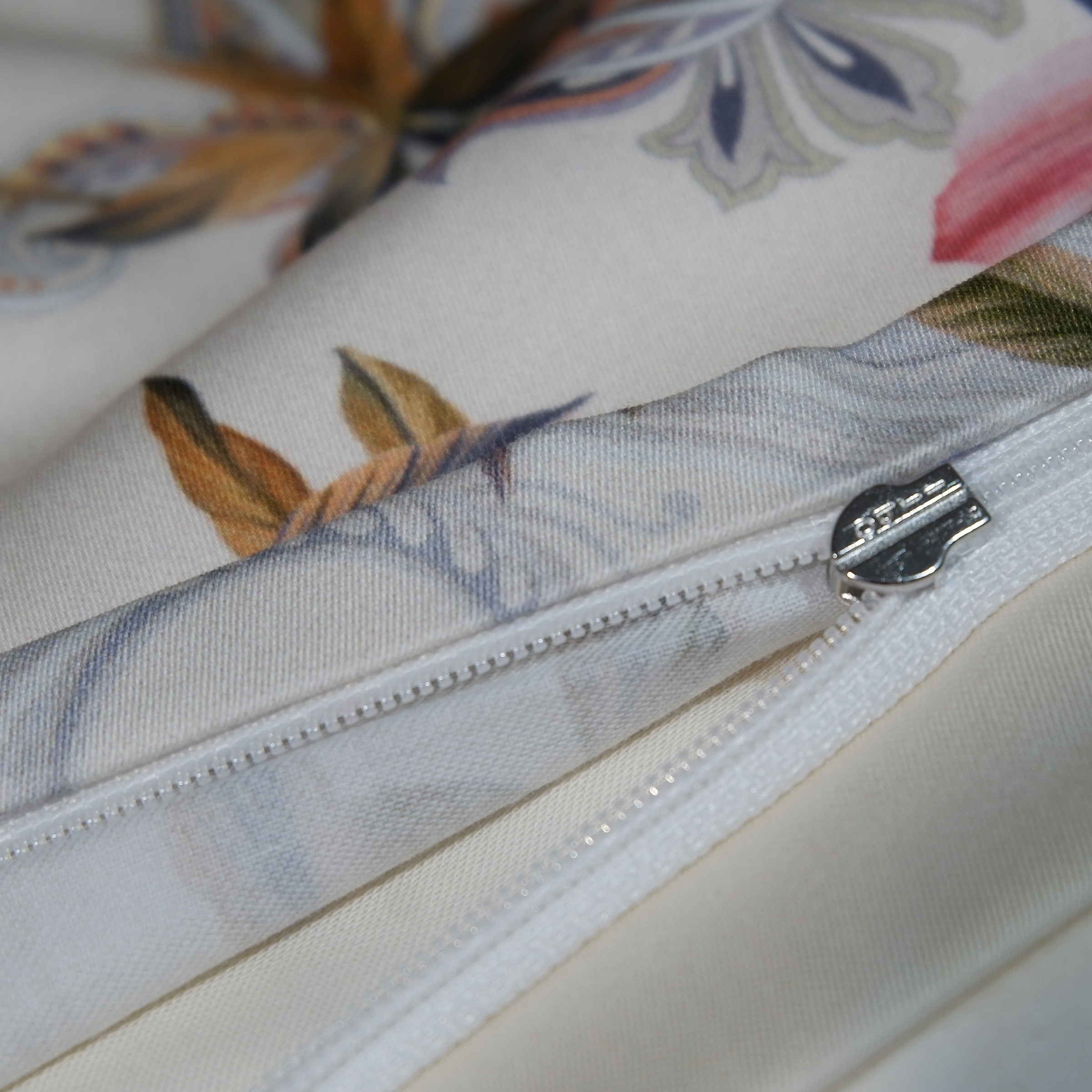 fleuresse Wendebettwäsche »Bed Art S«, Mako Satin 100% Baumwolle mit Reißverschluss