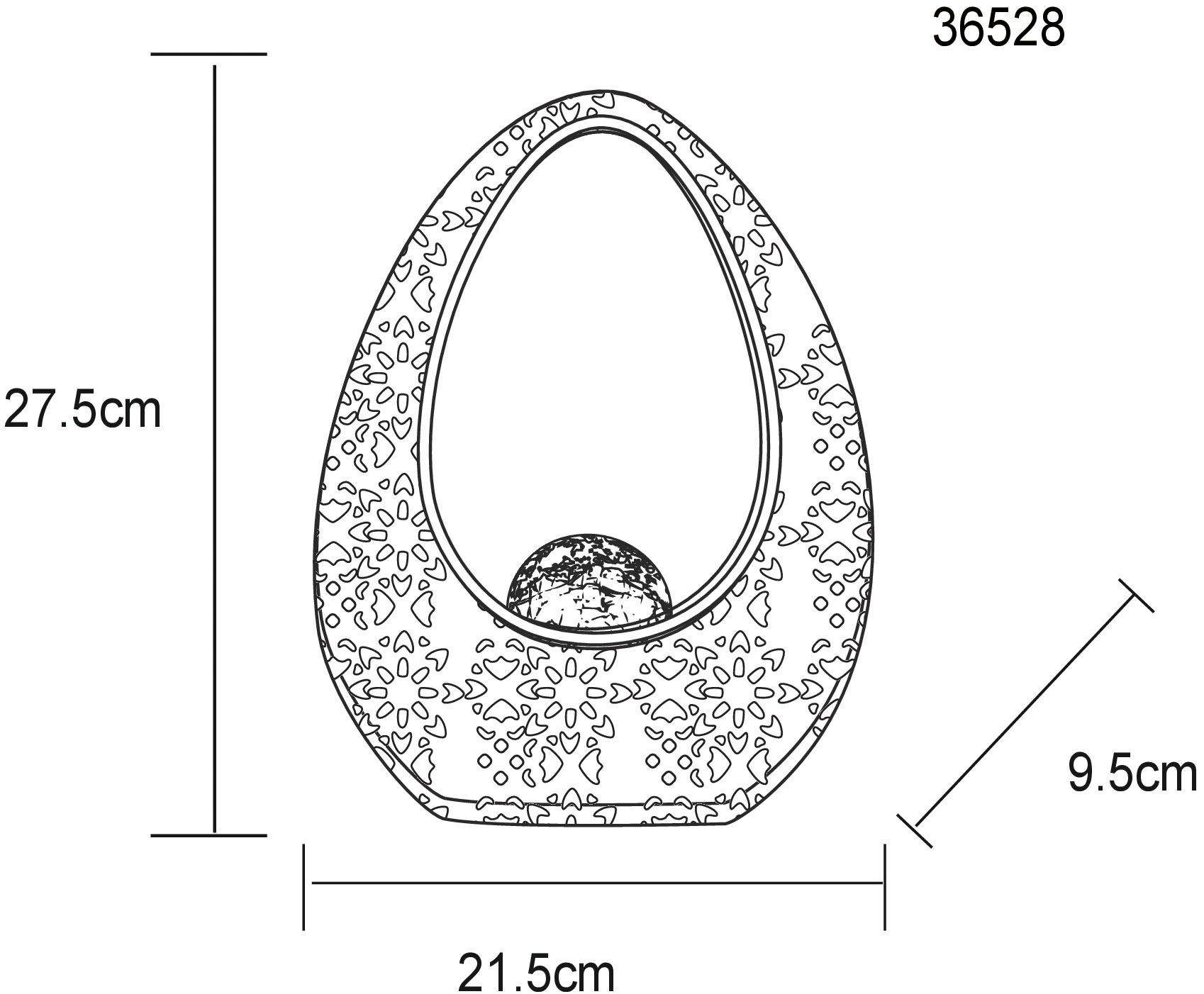 GLOBO LIGHTING LED Solarleuchte »SOLARLEUCHTE METALL BRONZEFARBEN, 1XLED« LED-Modul 1 Stk. Warmweiß Solar Garten Terrasse Außenbeleuchtung Dekoleuchten