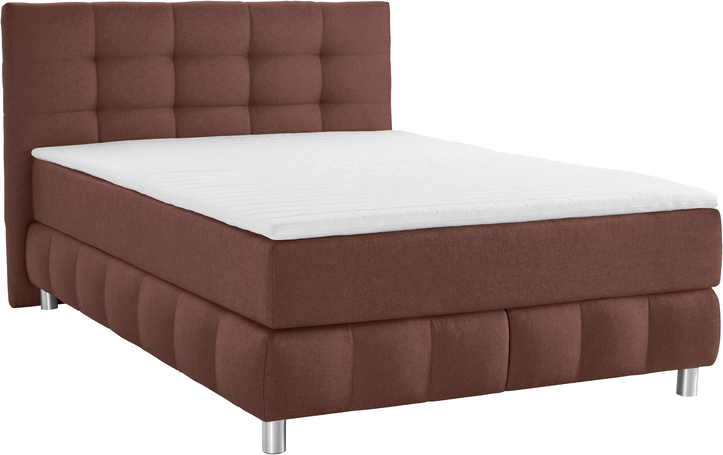 andas Boxspringbett »Salo«, incl. Topper, 6 Breiten, 2 Härtegrade, TFK auch in Härtegrad 4