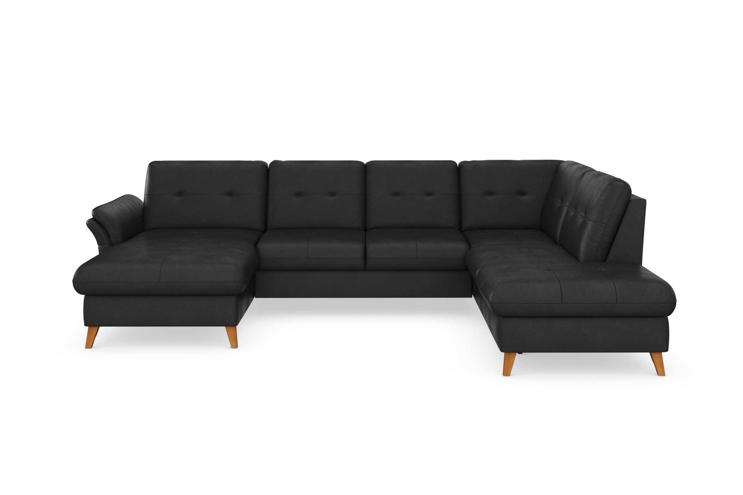 sit&more Wohnlandschaft »Göteborg«, inkl. Sitztiefenverstellung, wahlweise mit Bettfunktion & Bettkasten