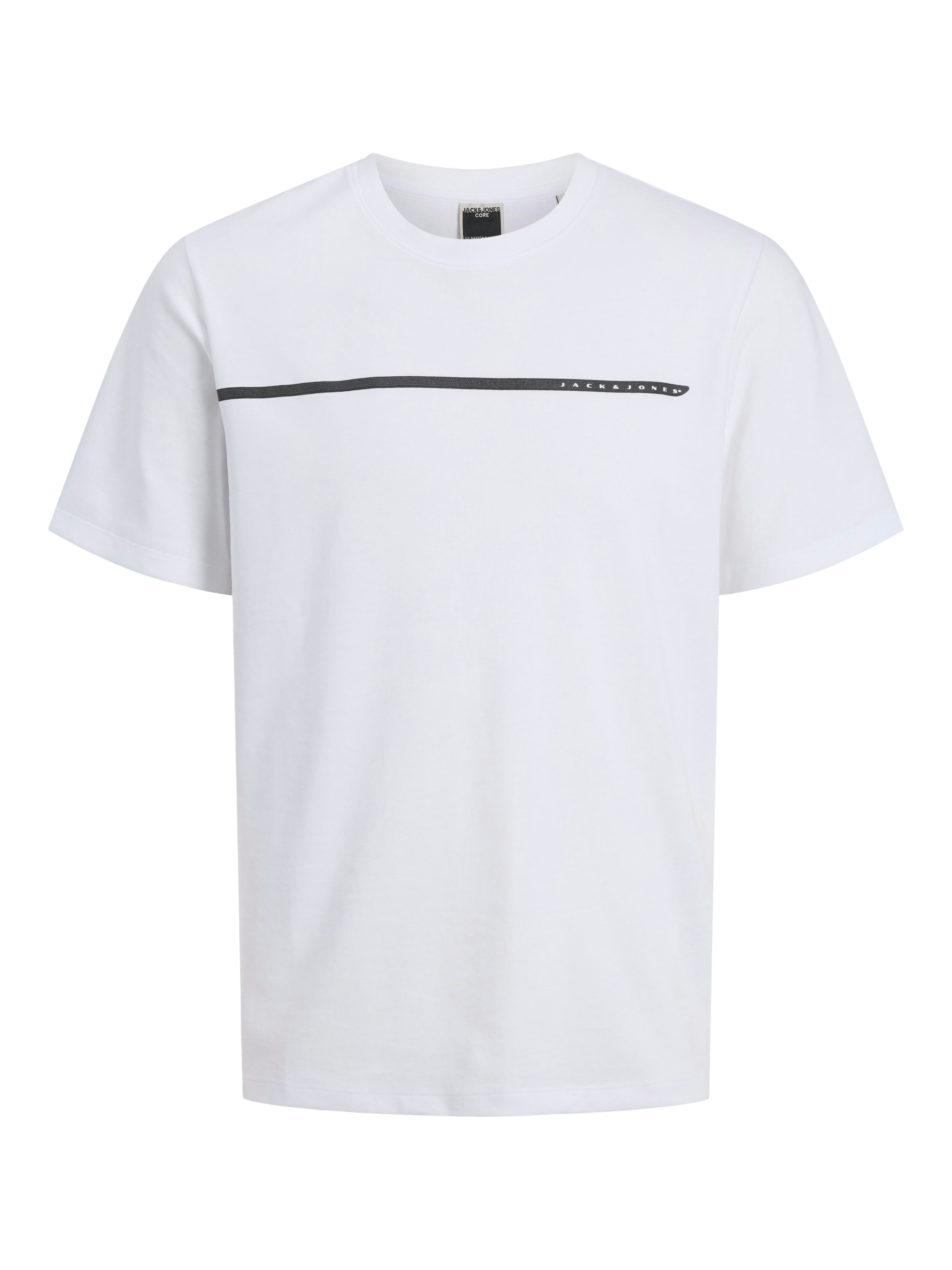 Jack & Jones T-Shirt »JCOFUSION FULL BRANDING TEE SS CREW NOOS«