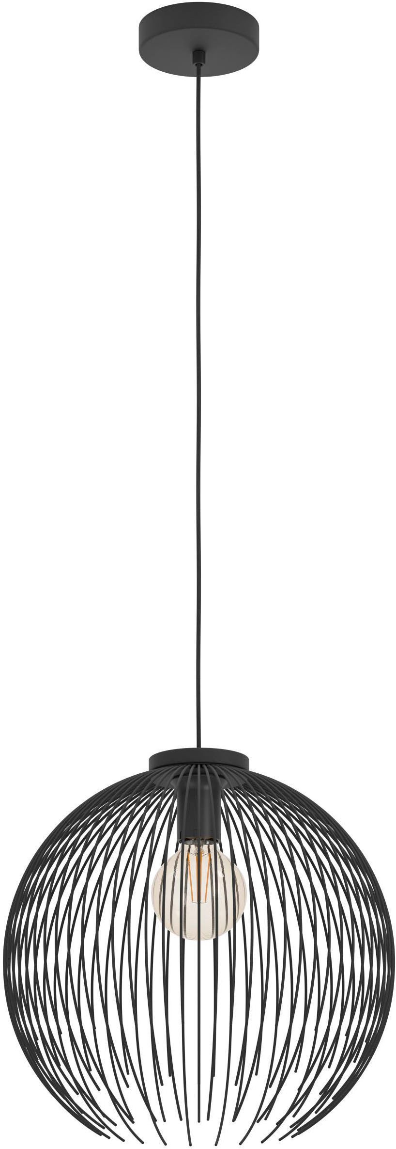 EGLO Hängeleuchte »Venezuela Hängelampe, Pendelleuchte, Esszimmerlampe, Met günstig online kaufen