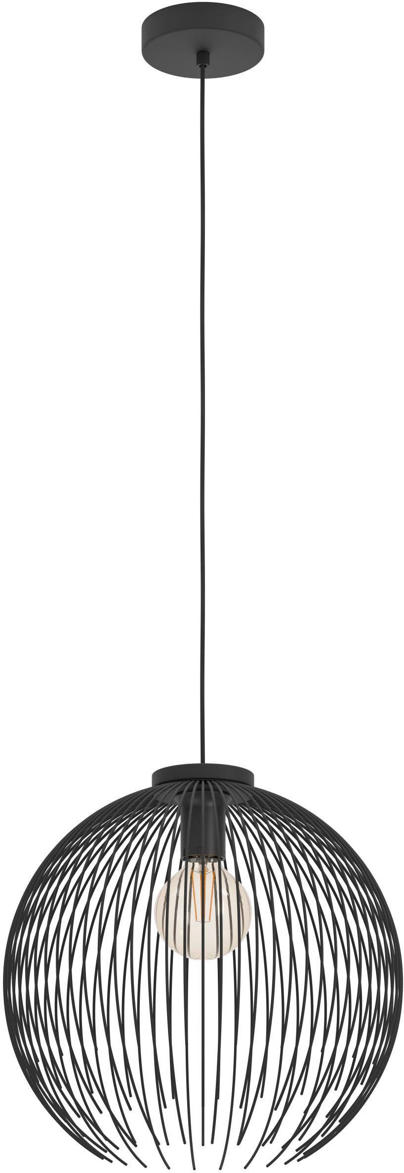 EGLO Hängeleuchte »Venezuela Hängelampe, Pendelleuchte, Esszimmerlampe, Met günstig online kaufen