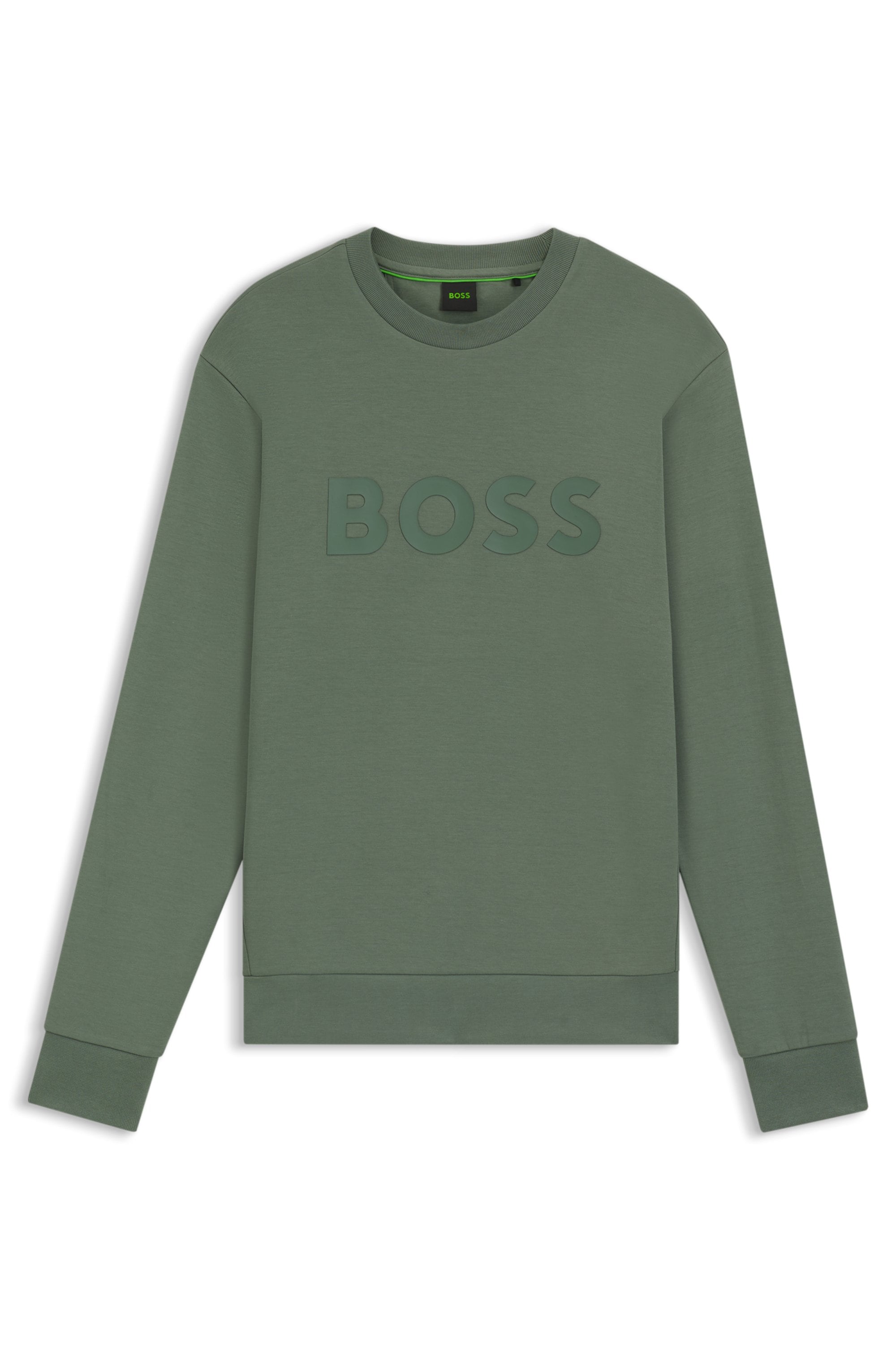 BOSS GREEN Sweatshirt »Salbo«, mit Logodruck
