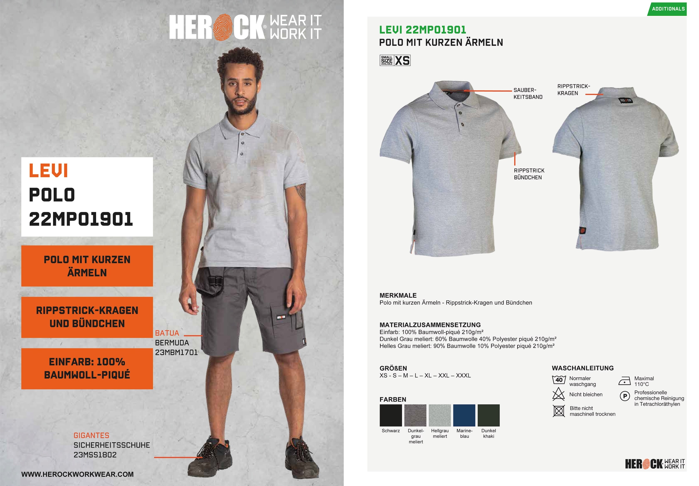 Herock Poloshirt »LEVI POLO online KURZARM« kaufen