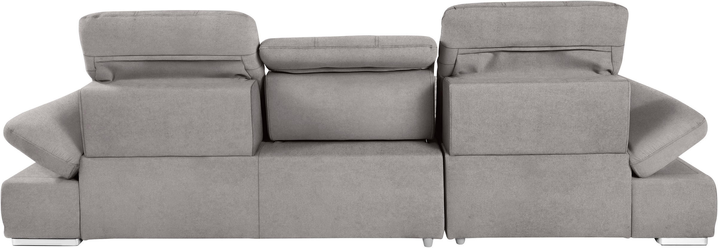 COTTA Ecksofa »Holiday L-Form mit Sitztiefen-, Armteil- und Kopfteilverstellung«, wahlweise mit Bettfunktion & Bettkasten