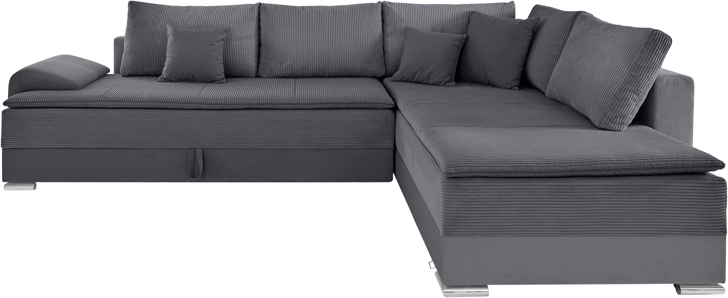 INOSIGN Ecksofa »Boxspringbett Night & Day L-Form mit Dauer-Schlaffunktion günstig online kaufen