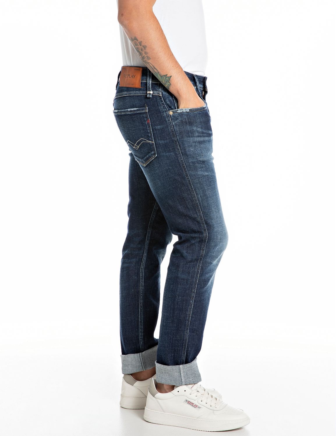 Replay Slim-fit-Jeans »ANBASS Jeans«