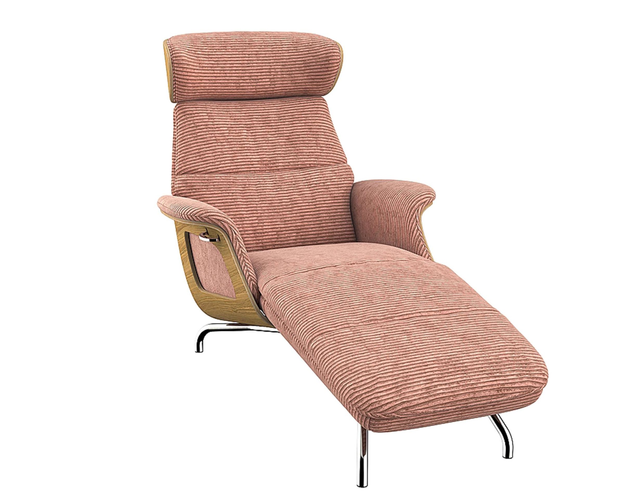 FLEXLUX Loungesessel »Clement Chaislongue, Relaxstuhl, Liegesessel,«, Rücke günstig online kaufen