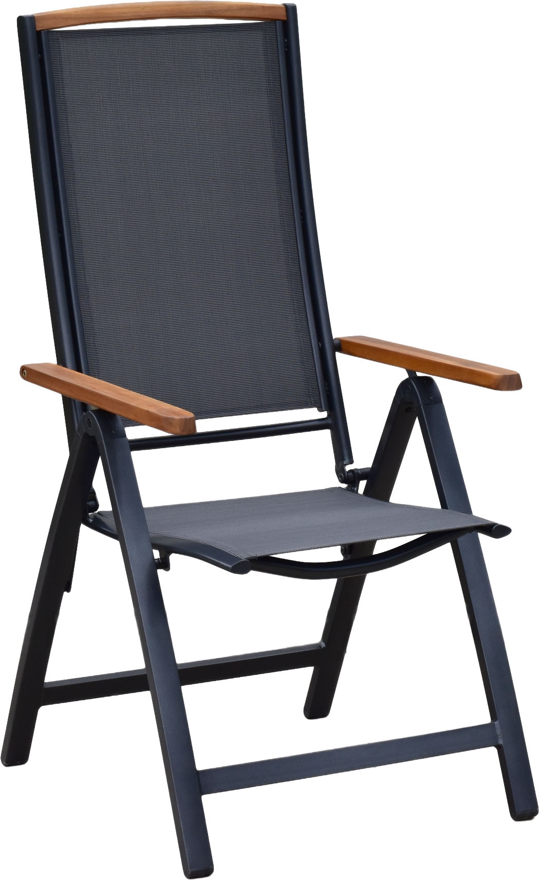 MERXX Garten-Essgruppe »Siena« Set, 7 tlg. inkl. 6 Klappsessel, 6 Auflagen, 1 Ausziehtisch