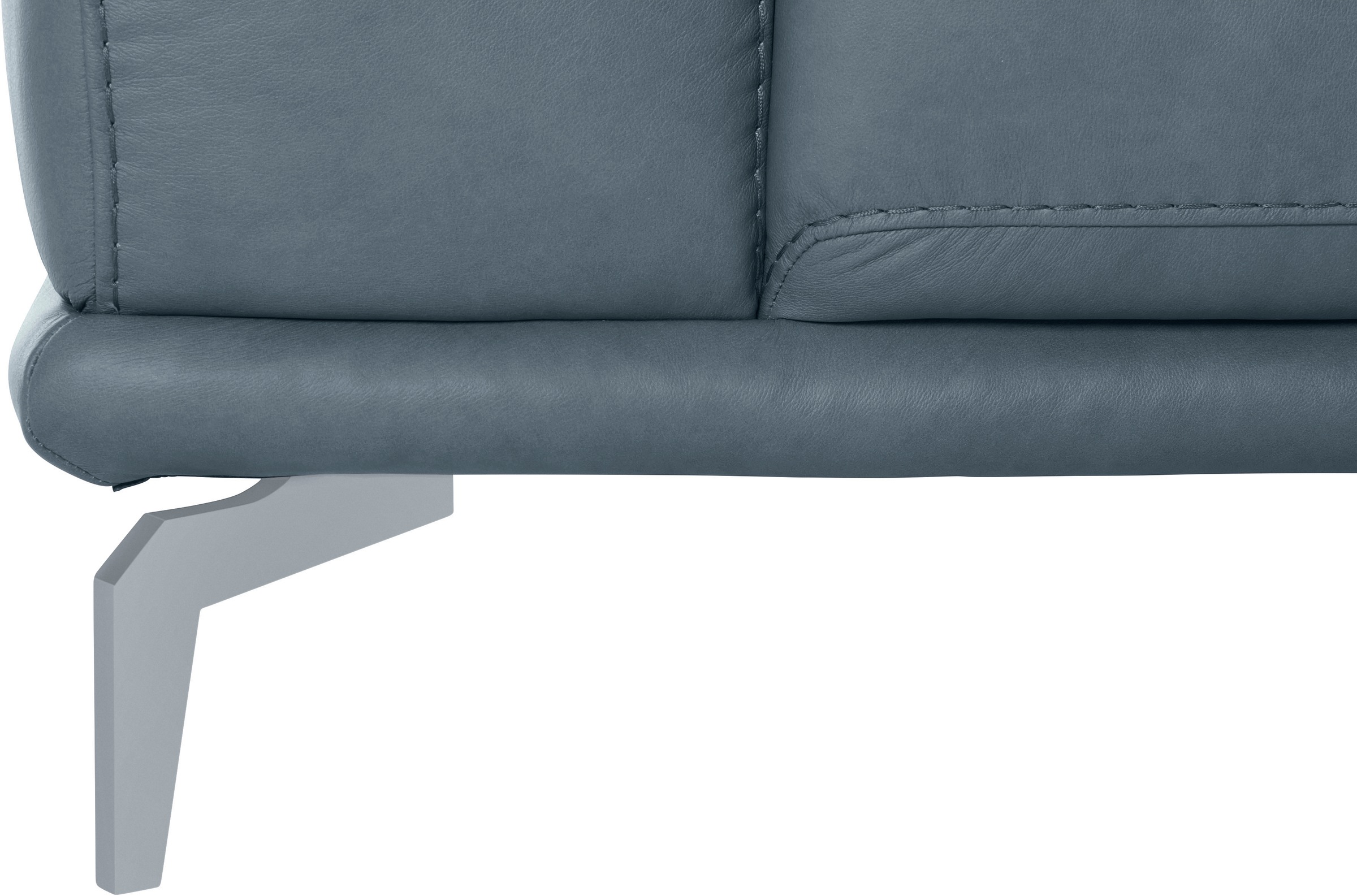 W.SCHILLIG 2,5-Sitzer »montanaa«, mit Metallfüßen in Silber matt, Breite 212 cm