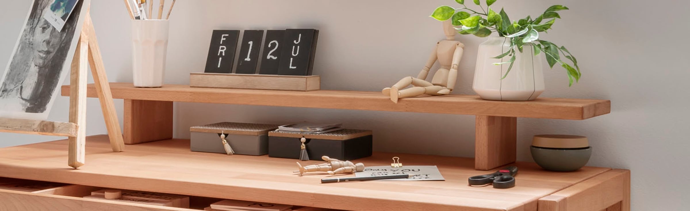 Schreibtisch: passend Serienname %Sale »Dura«, Tischaufsatz zum affaire Home jetzt im Dura