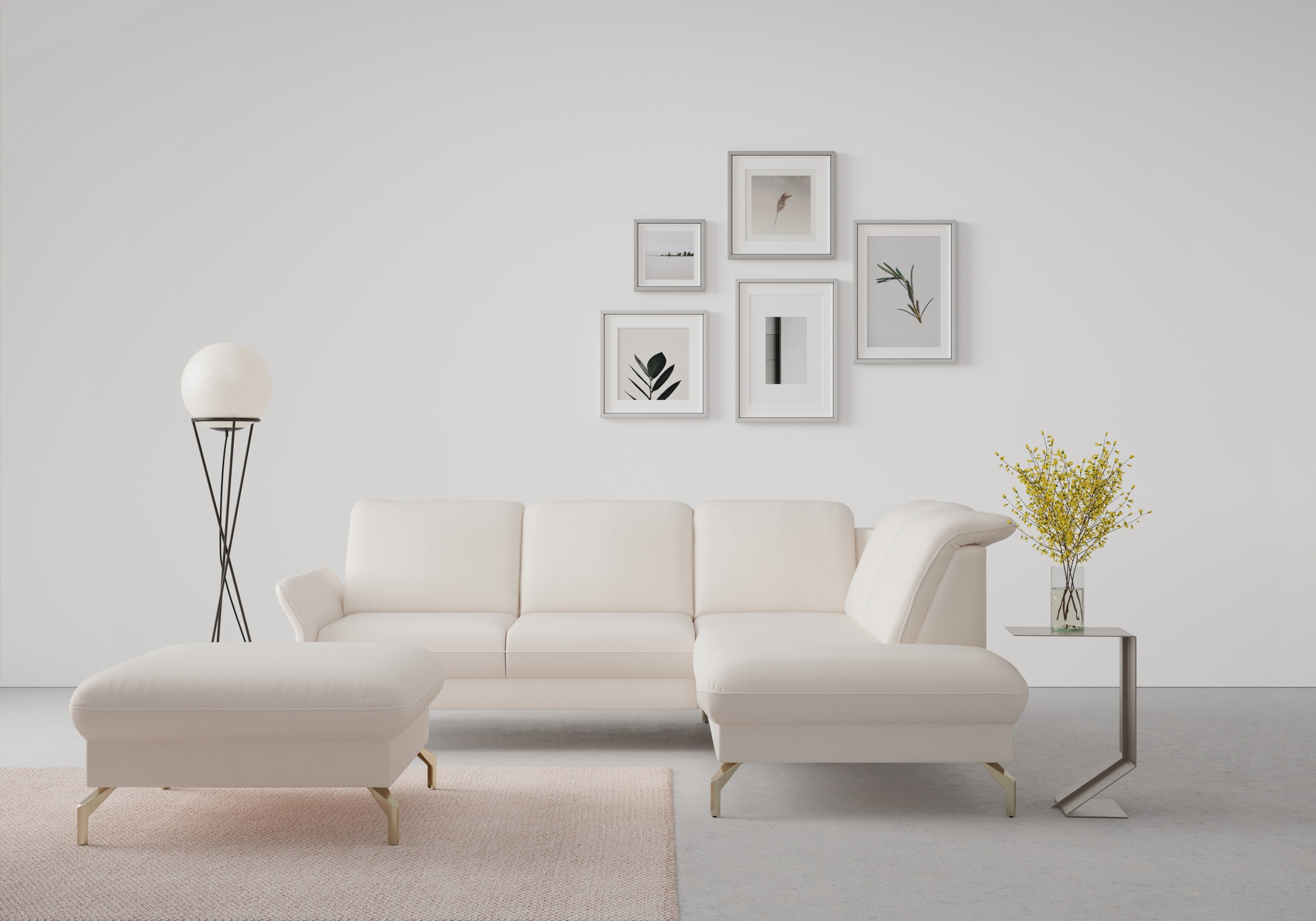sit&more Ecksofa »Fashion L-Form«, wahlweise mit Kopfteilverstellung, Vorzi günstig online kaufen