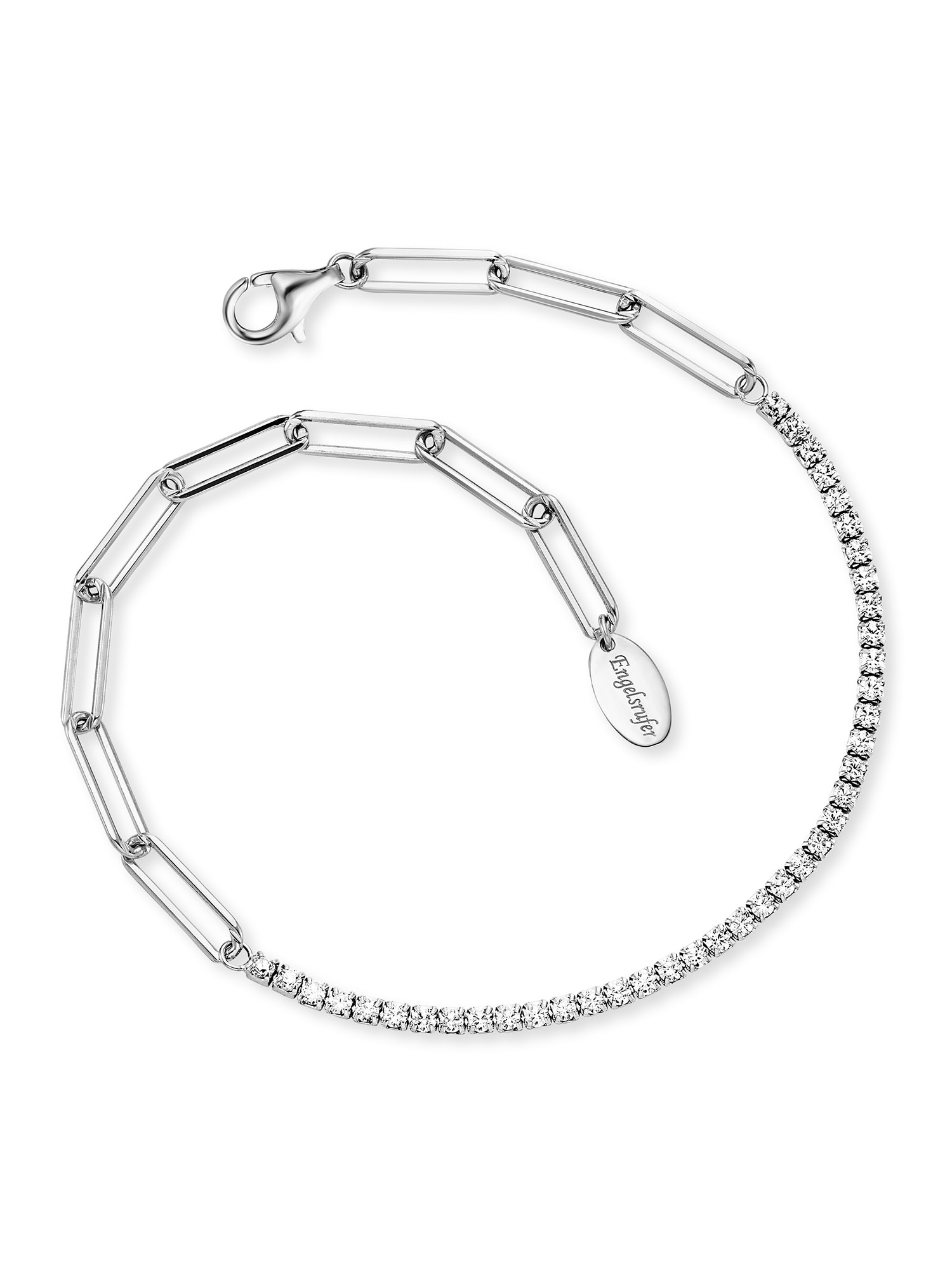 Engelsrufer Armband »Shiny« Made in Germany - mit Zirkonia (synth.)