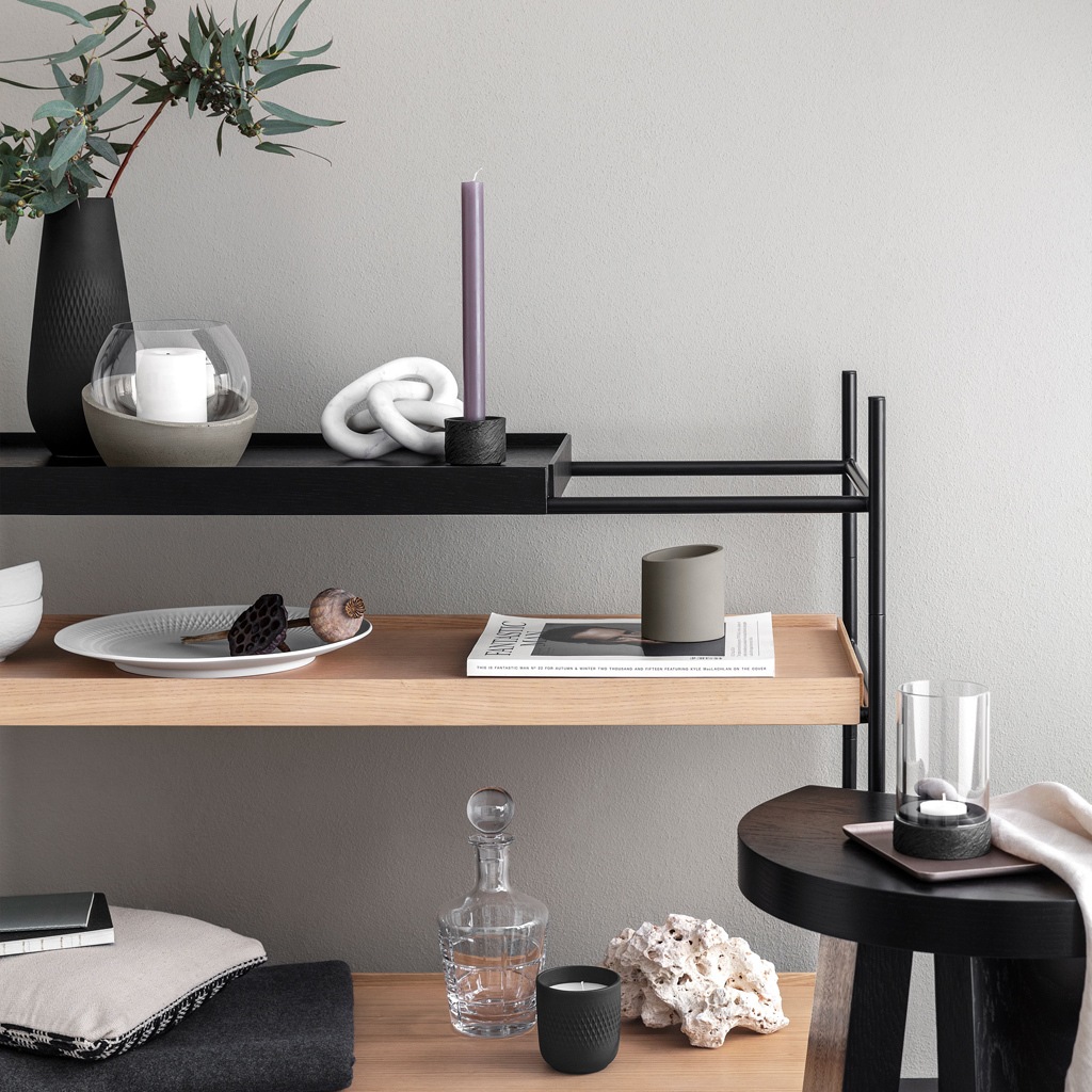 Villeroy & Boch Kerzenhalter »Kerzenhalter Manufacture Rock Home ø 6,3 cm 6 günstig online kaufen
