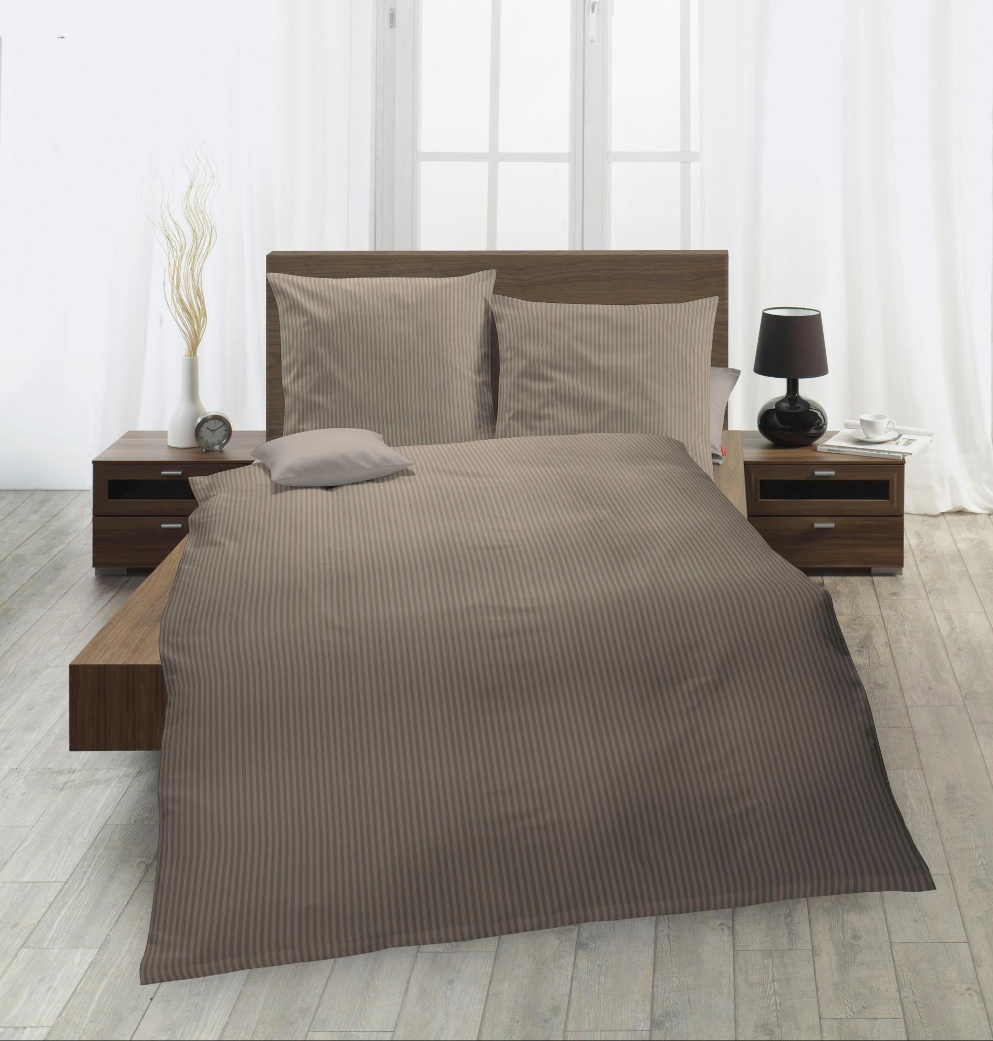 fleuresse Bettwäsche »Linz«, Halbleinen, 50% Baumwolle, 50% Leinen, 135x200, 155x220, 200x200cm