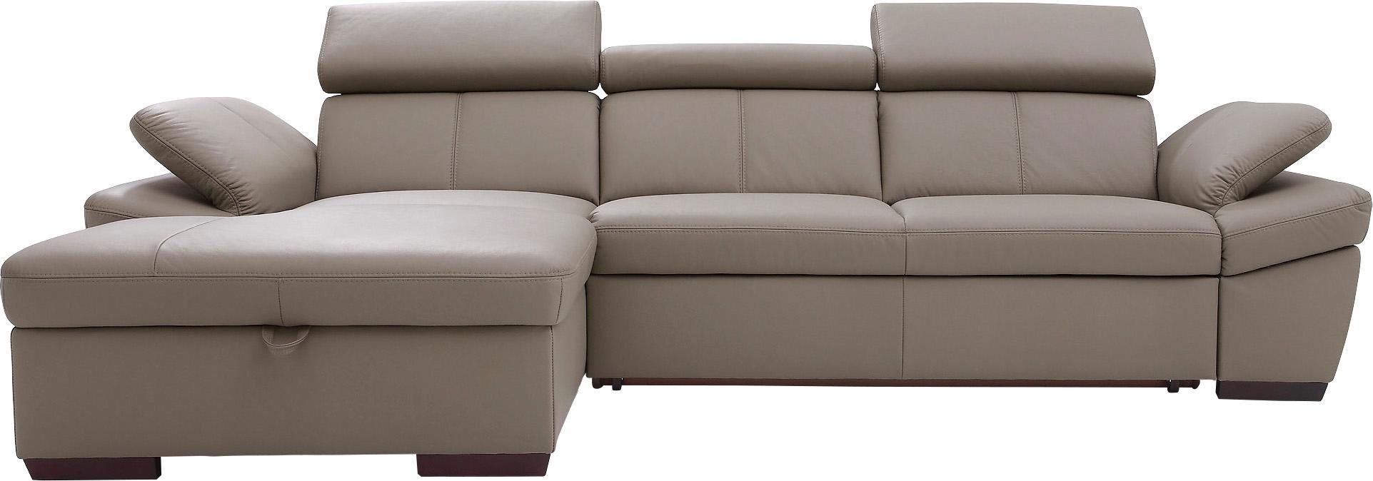 exxpo - sofa fashion Ecksofa »Salerno, Funktionssofa, Breite 280cm, hoher S günstig online kaufen