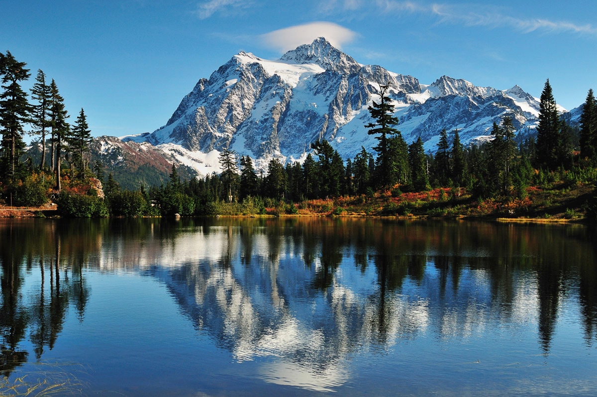 Papermoon Fototapete »Berg Shuksan« günstig online kaufen