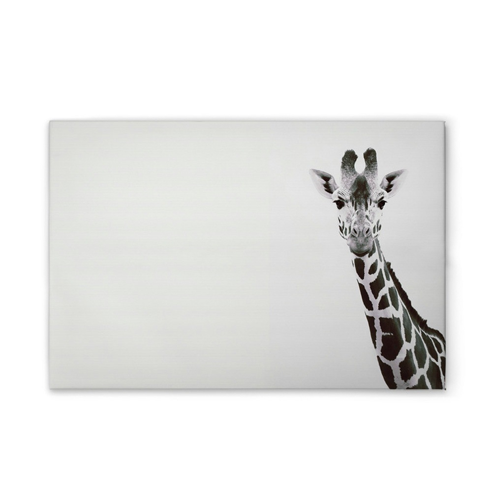 A.S. Création Leinwandbild »Giraffe Portrait - Wandbild Schwarz Weiß Keilra günstig online kaufen