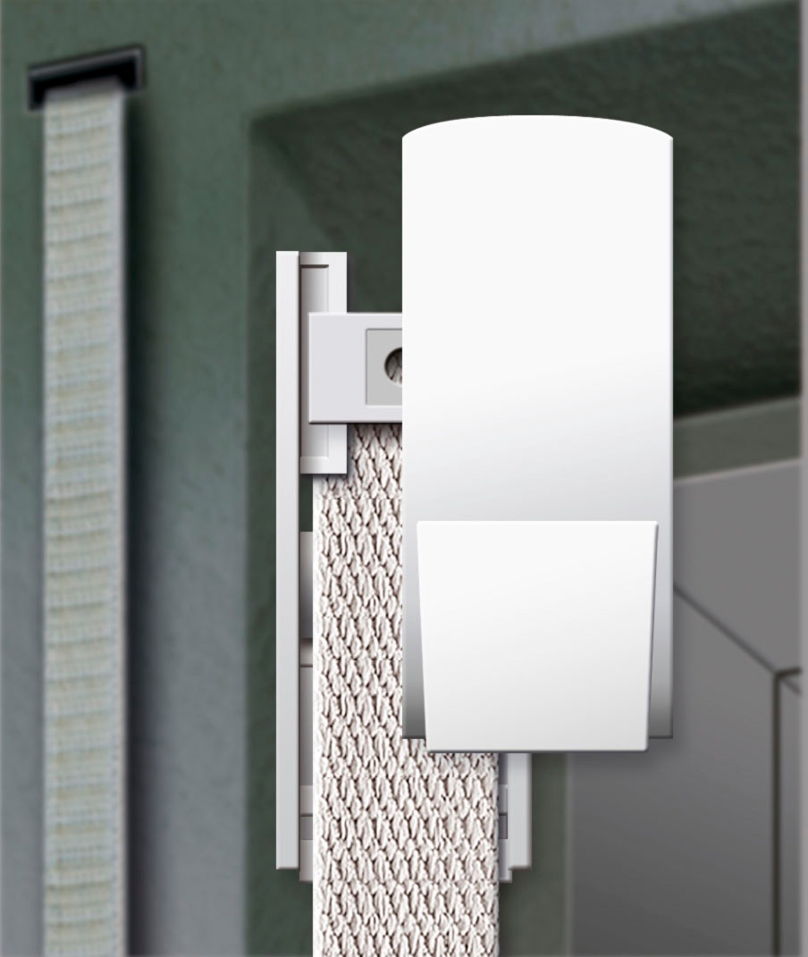 SCHELLENBERG Rollladen-Gurtführung »Duo Plus für das Rollladensystem Maxi« Set, 1 Stk. tlg. inkl. Blende, Zugluftdichtung und Gurtleitrolle