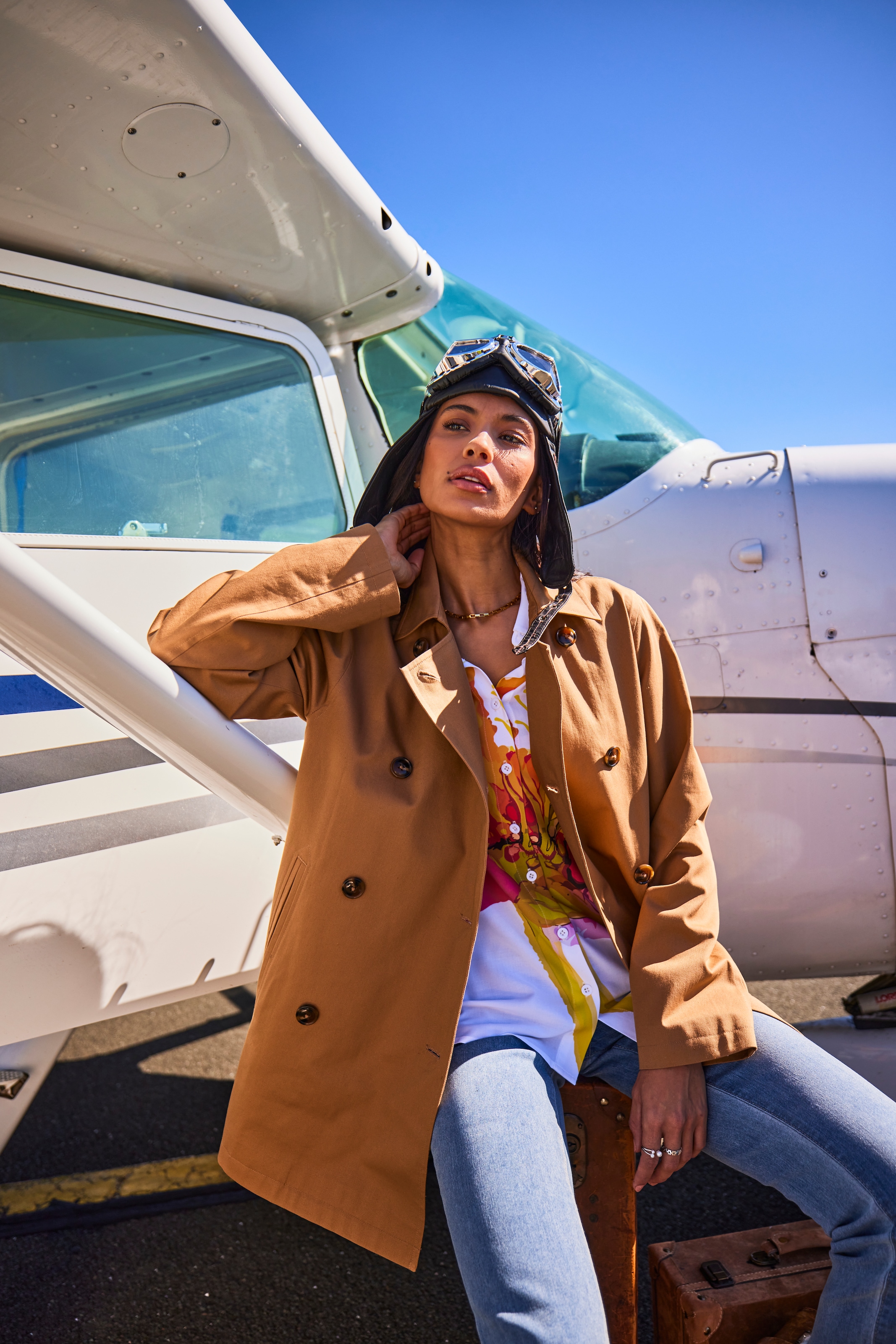 Aniston SELECTED 7/8-Jeans mit leicht ausgefranstem Beinabschluss - NEUE KOLLEKTION