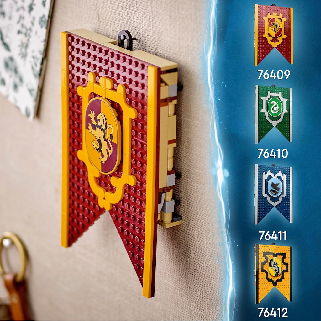 LEGO® Konstruktionsspielsteine »Hausbanner Gryffindor (76409), LEGO® Star Wars™«, (285 St.)