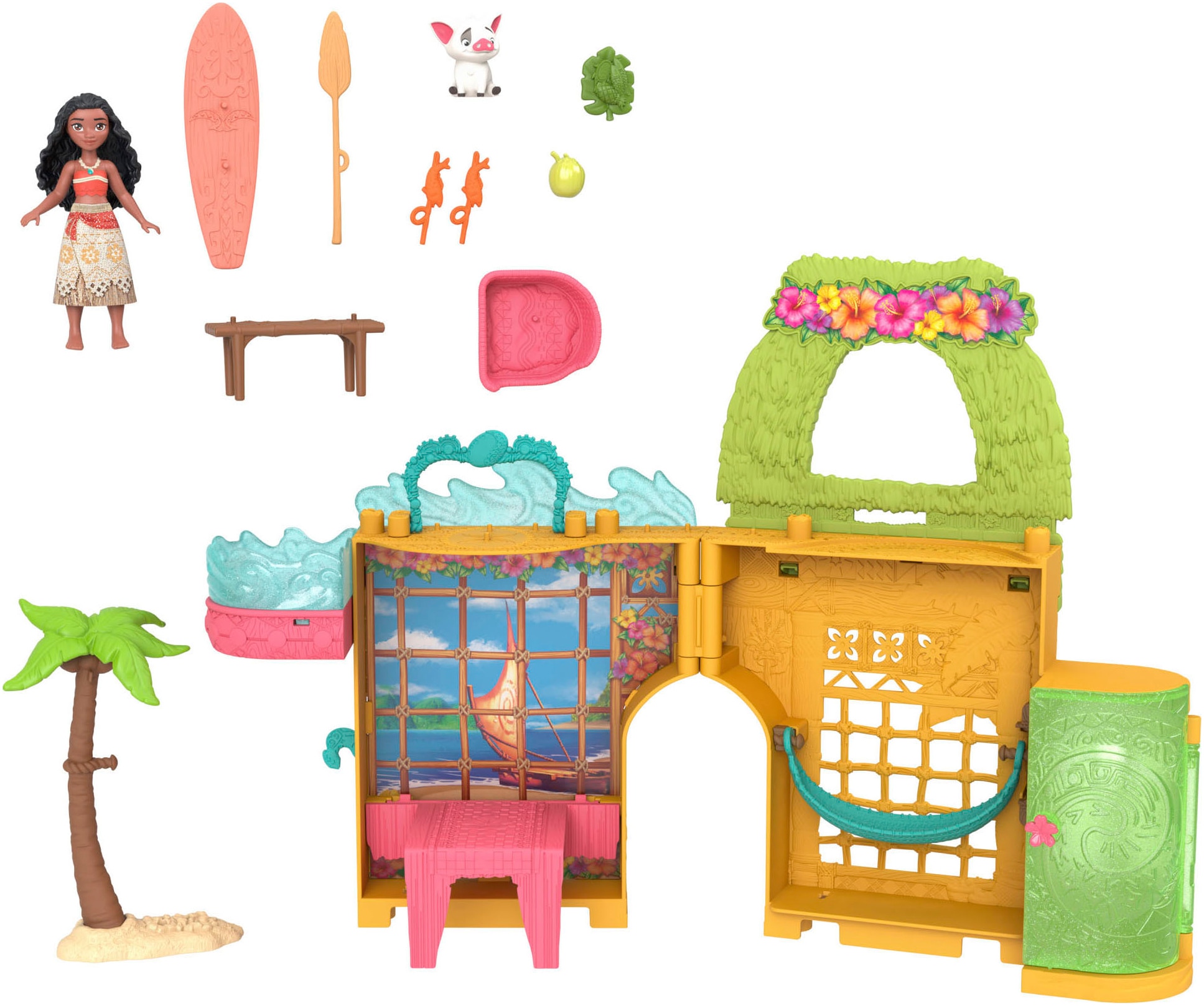 Mattel® Puppenhaus »Disney Prinzessin Vaianas Inselheimat«