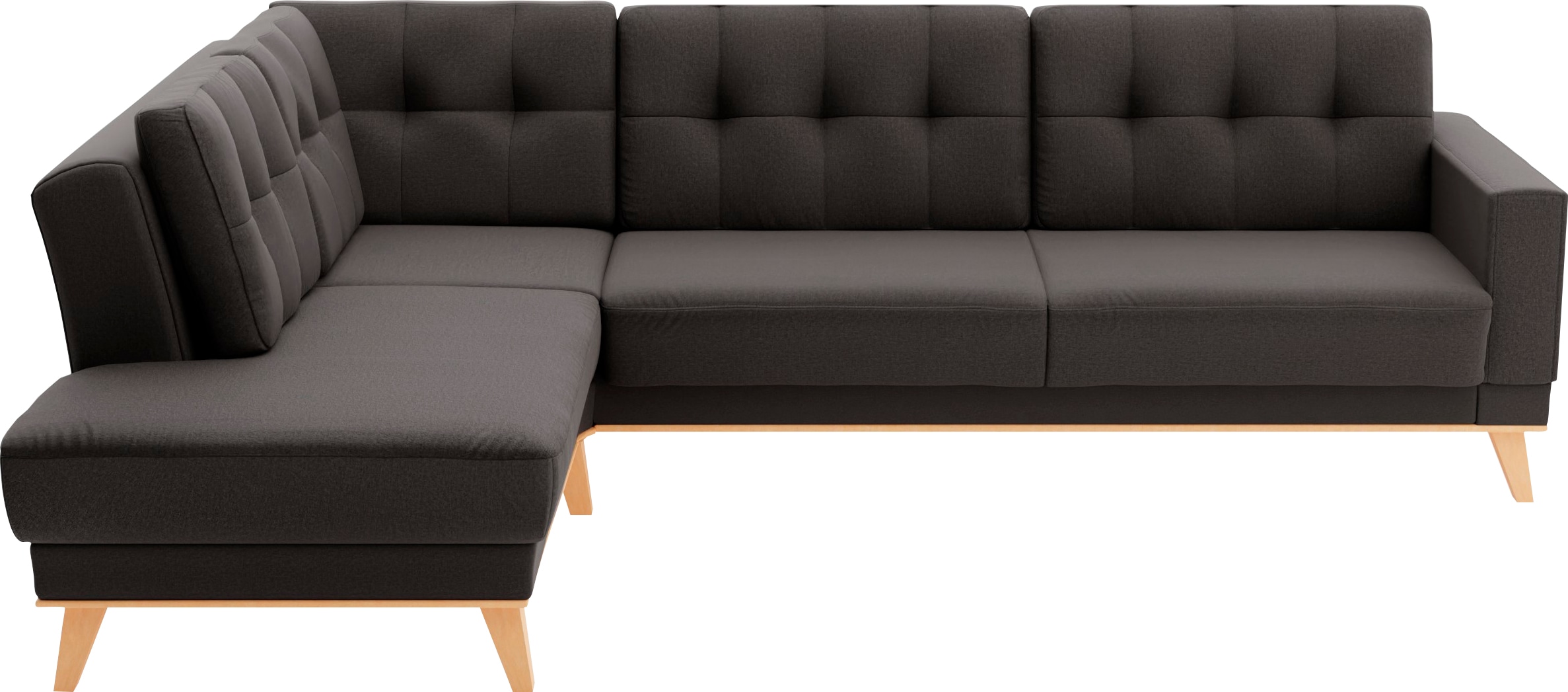 sit&more Ecksofa »Lavida L-Form« wahlweise mit Kippfunktion und Bettkasten