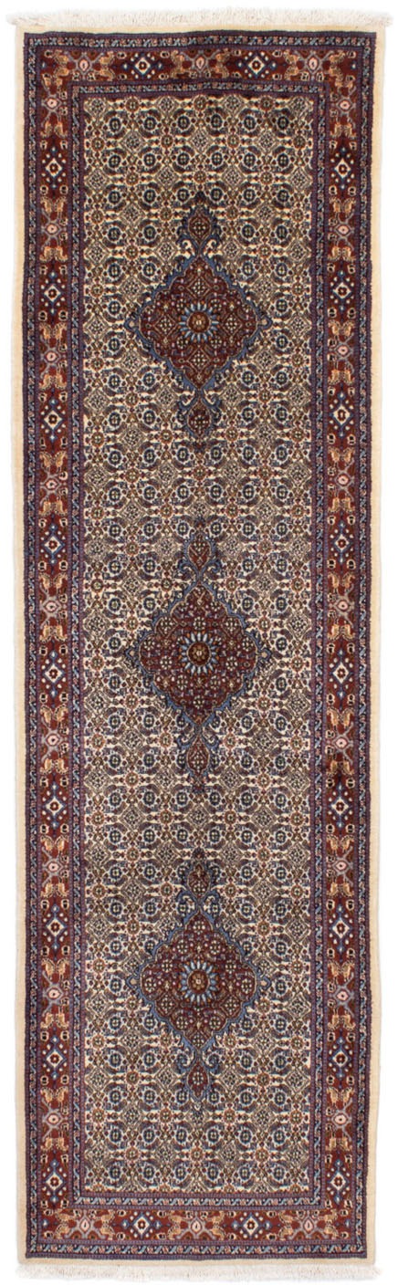 morgenland Wollteppich »Täbriz - 50 Raj Blumenmuster Beige 90 x 60 cm«, rec günstig online kaufen