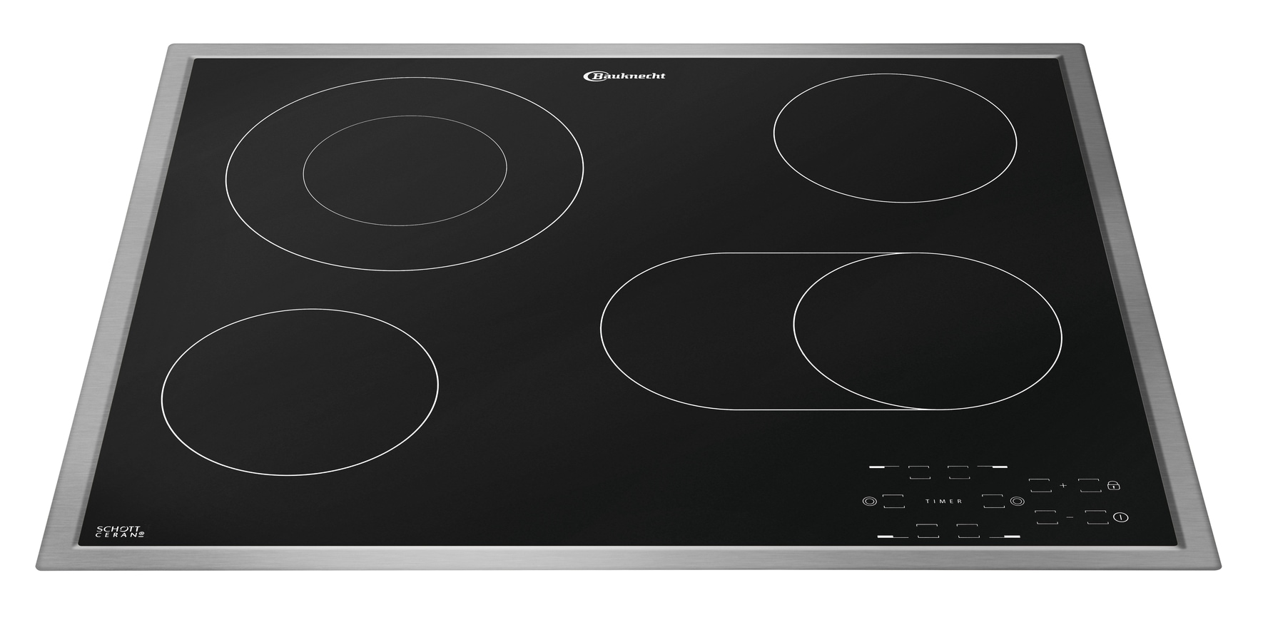 BAUKNECHT Backofen-Set »BAKO 760 Steam IN«, mit 1-fach-Teleskopauszug, (Set, 2 St.), GentleSteam - für ein saftiges Inneres und ein knuspriges Äußeres