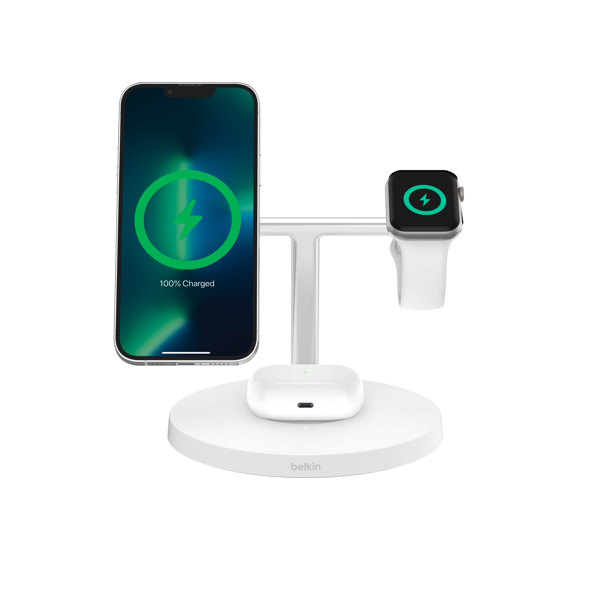 Belkin Wireless Charger »BoostCharge Pro Kabellose 3-in-1-Ladestation«
