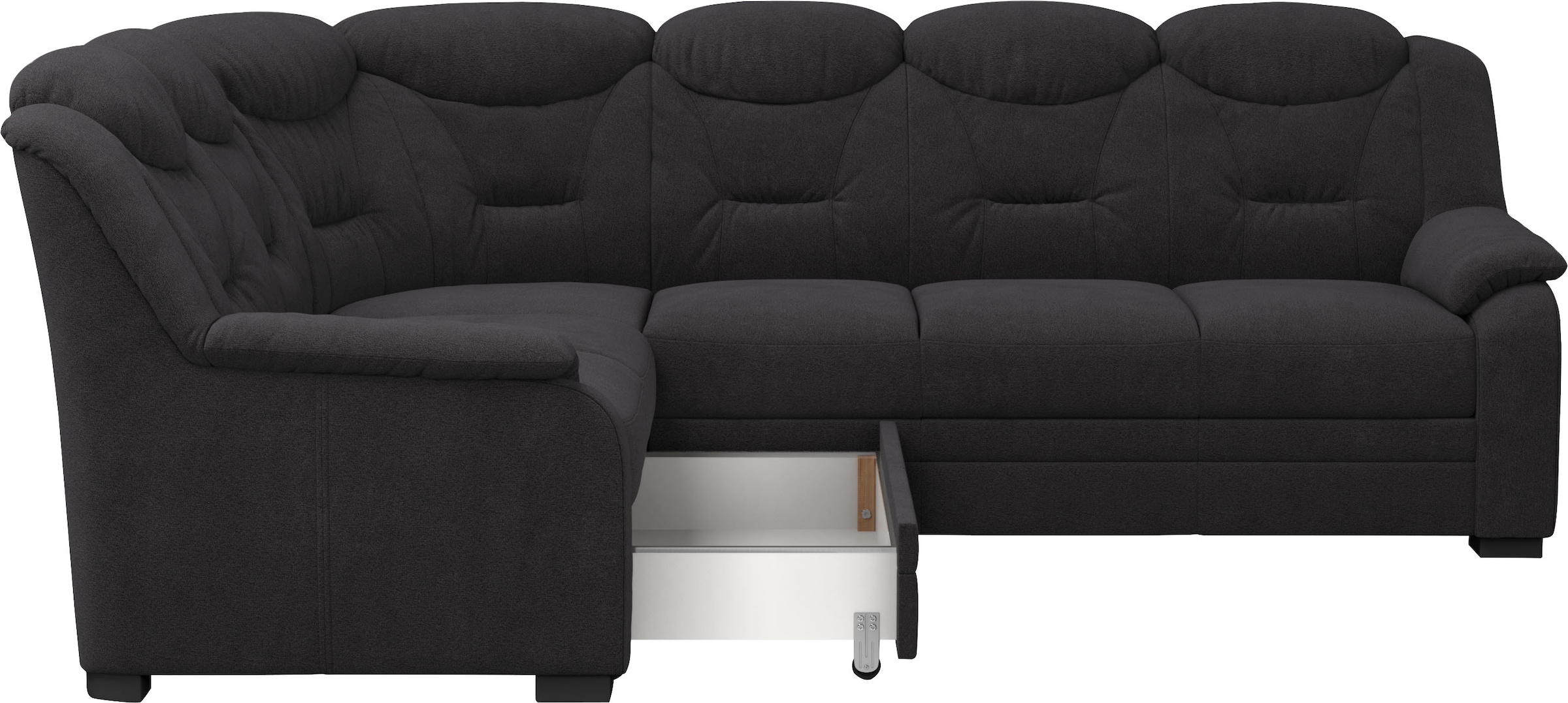 COTTA Ecksofa »Marcus L-Form«, wahlweise mit Bettfunktion & Stauraum