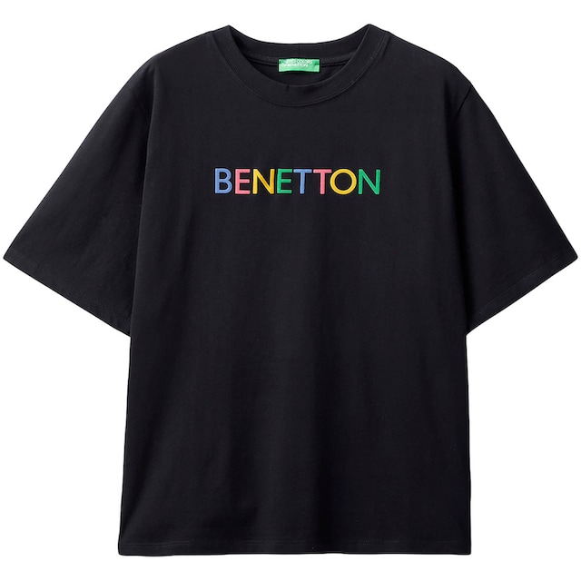 United Colors of Benetton T-Shirt, mit Label-Schriftzug vorne kaufen