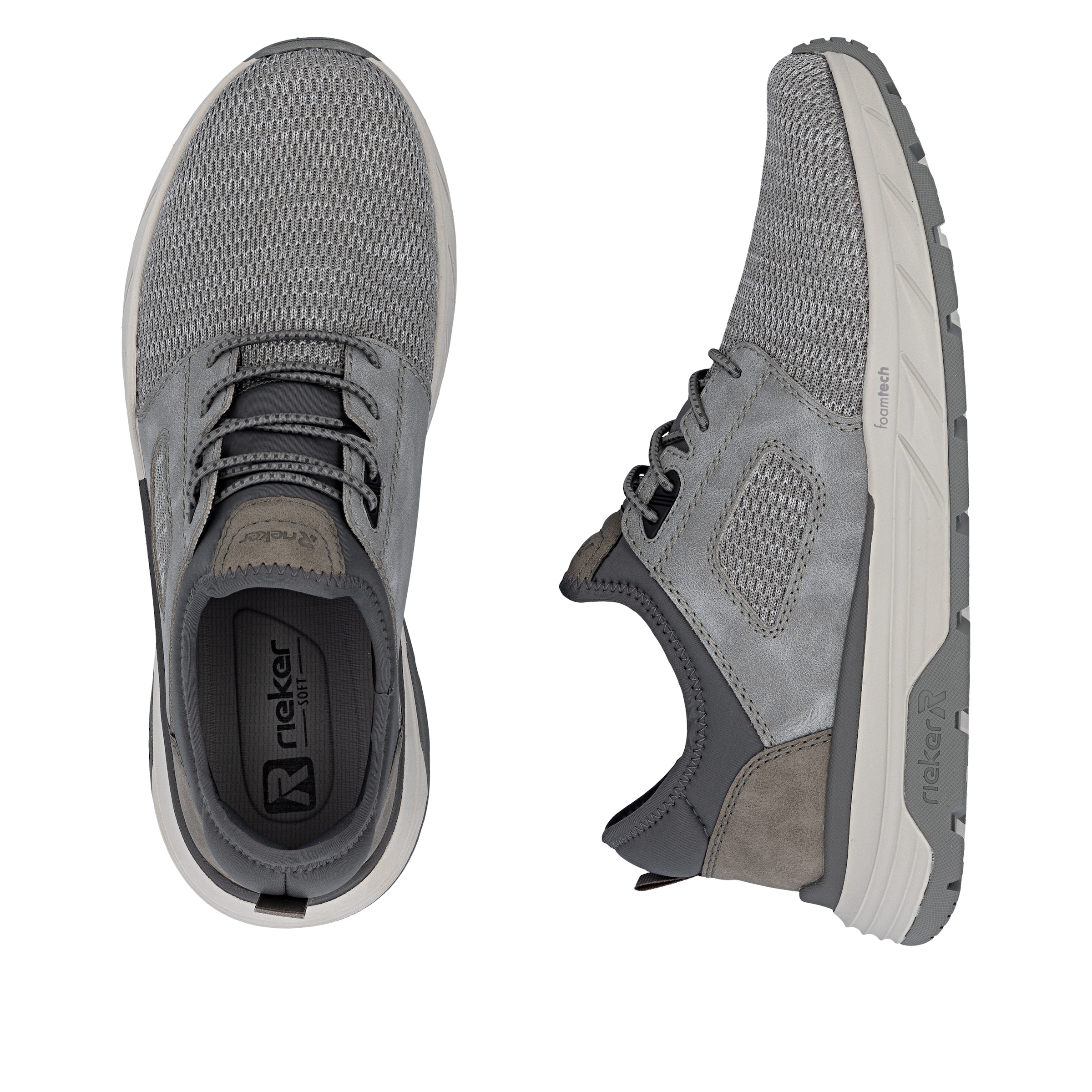 Rieker Slip-On Sneaker  Slipper, Schlupfschuh, Halbschuh, Freizeitsneaker mit Gummizug