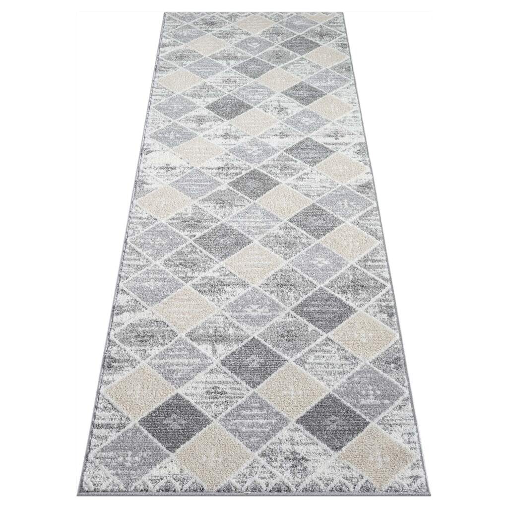 Carpet City Teppich »FLAIR179«, rechteckig, 11 mm Höhe, Kurzflor-Teppich, Skandi-Stil, Wohnzimmer