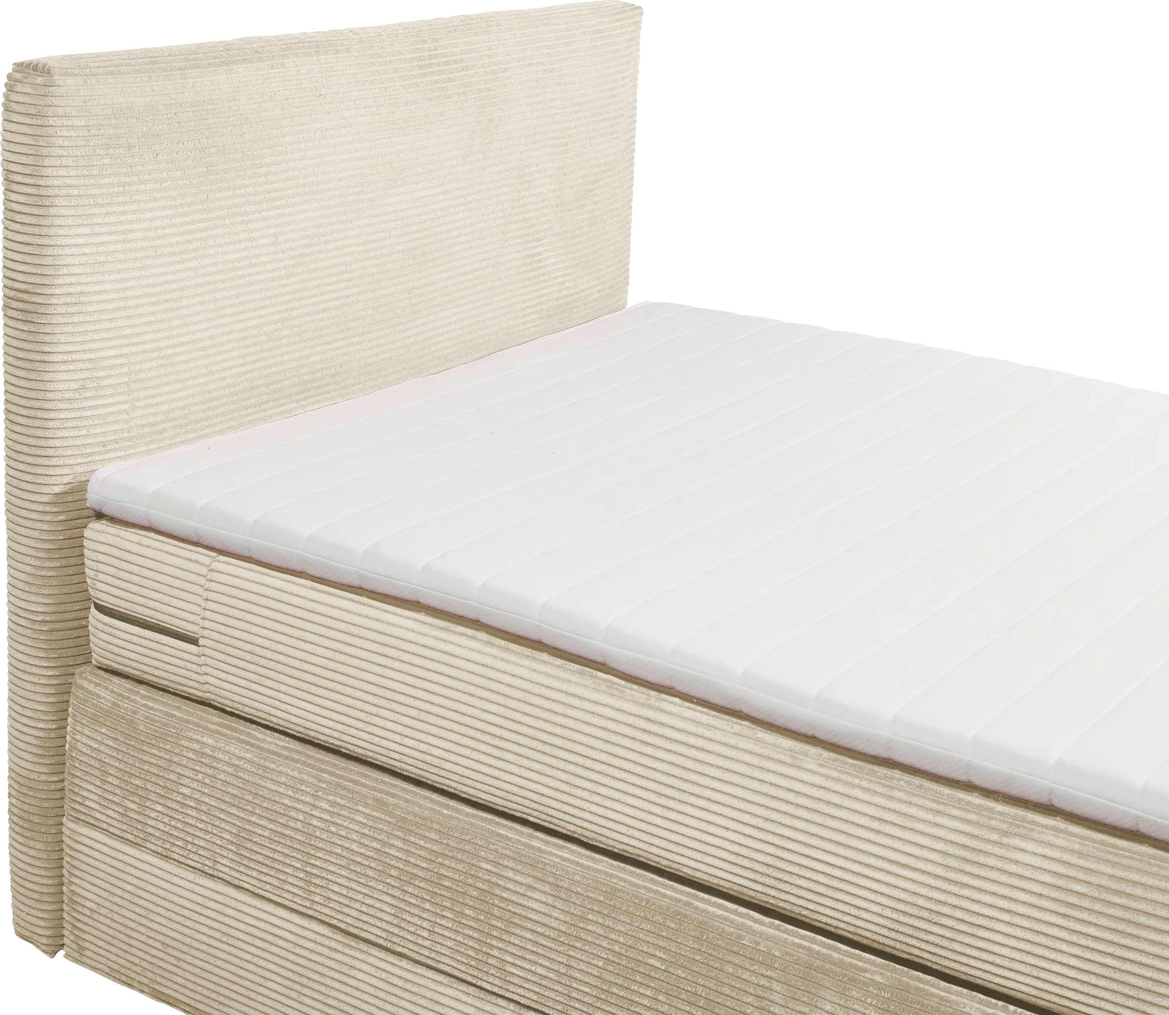 ED EXCITING DESIGN Boxspringbett »Luzern«, inkl. Bettkasten