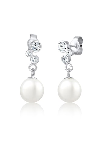 Elli Paar Ohrhänger »Perlen Kristalle Elegant 925 Silber« kaufen