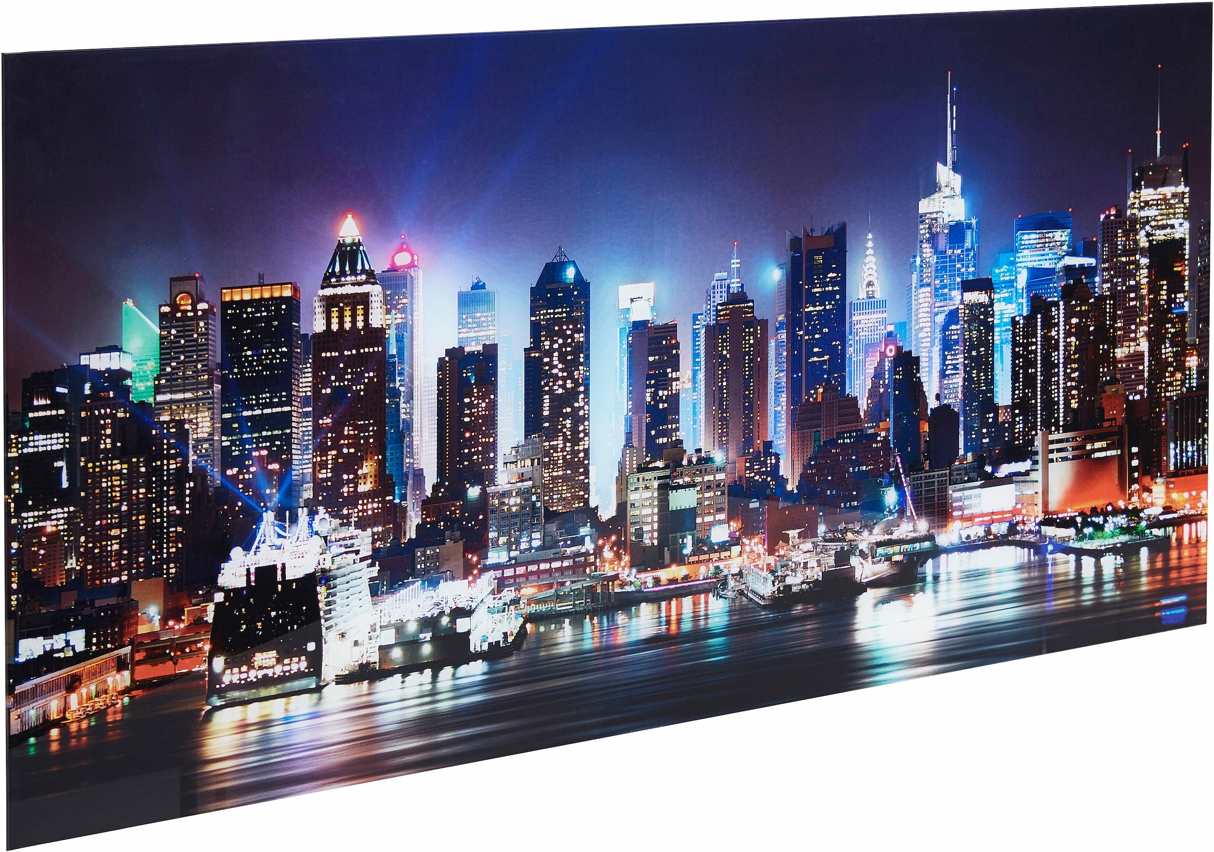 Places of Style Glasbild »New York City-Times Square«, Amerika günstig online kaufen