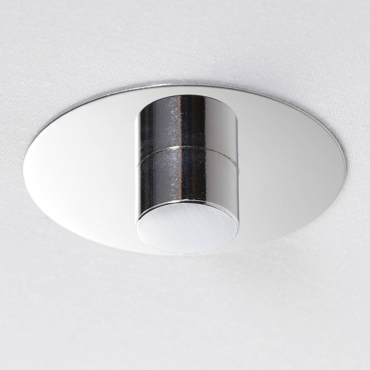 Brilliant Deckenleuchte »Andria«, 3 flammig, Leuchtmittel E27 | ohne Leuchtmittel, mit Stoffschirm, 26,5 cm Höhe, Ø 60 cm, E27, Metall/Textil