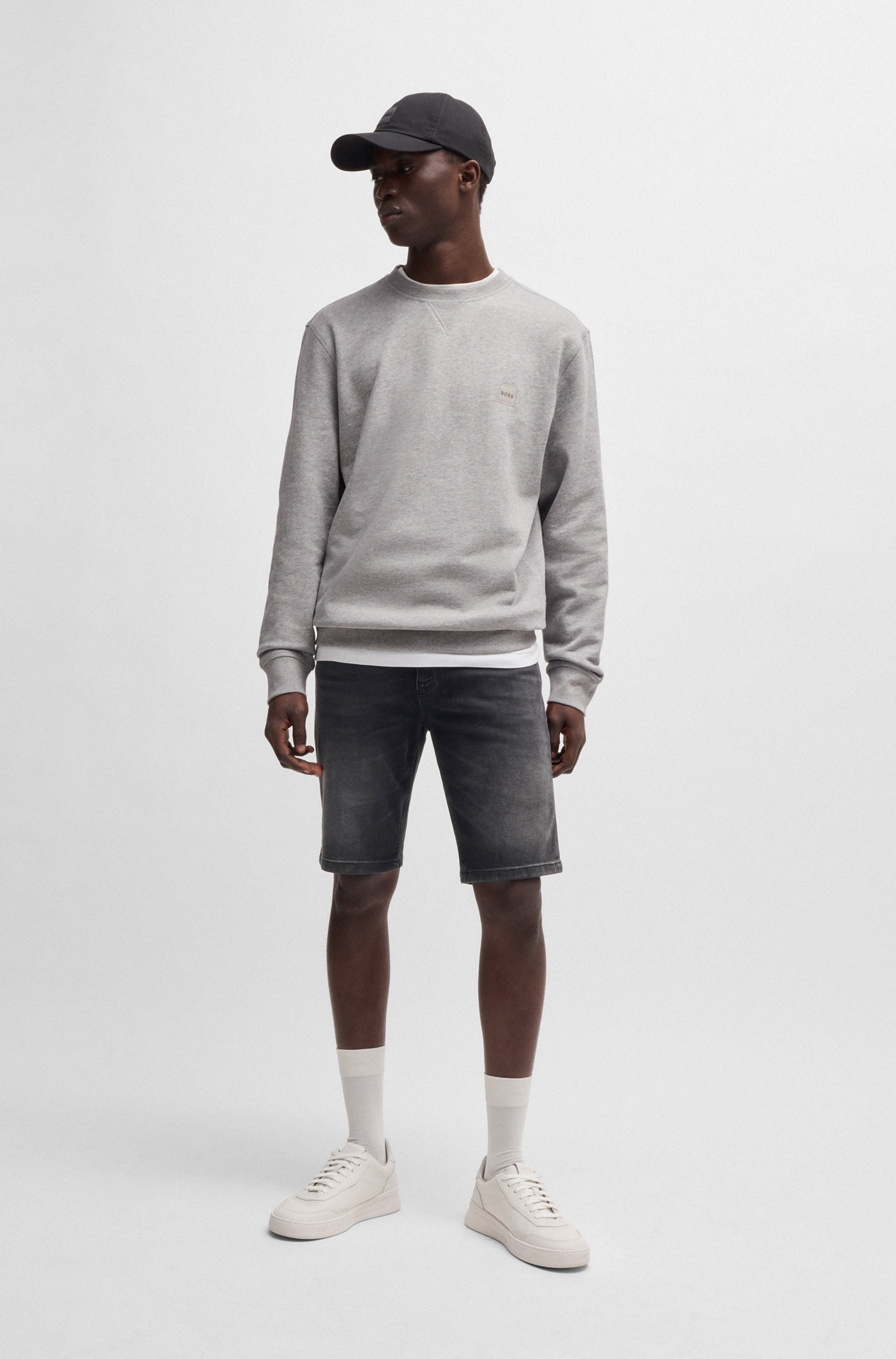 BOSS ORANGE Shorts »Delaware«, mit Coinpocket und Lederbadge
