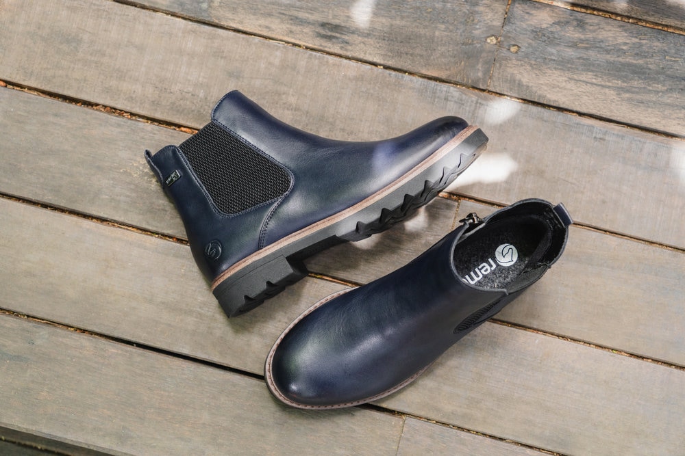 Remonte Chelseaboots, Winterstiefelette, Klassik-Boots mit wasserabweisender TEX-Membran