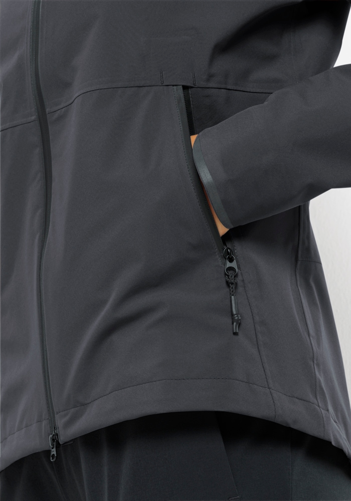 Jack Wolfskin Fahrradjacke »BIKE COMMUTE MONO JKT W«, mit Kapuze