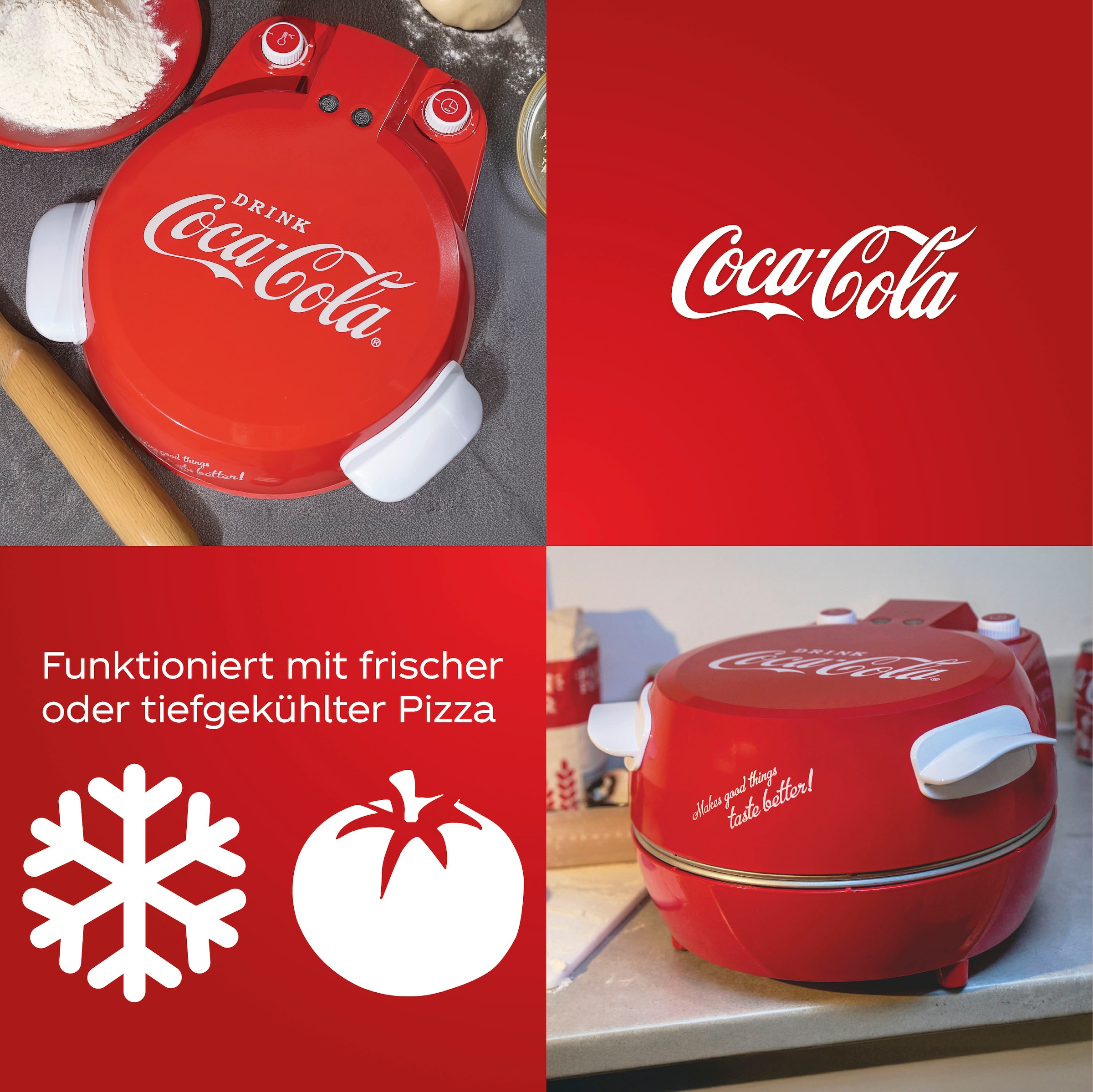 COCA COLA Pizzaofen »SPM-800CC«