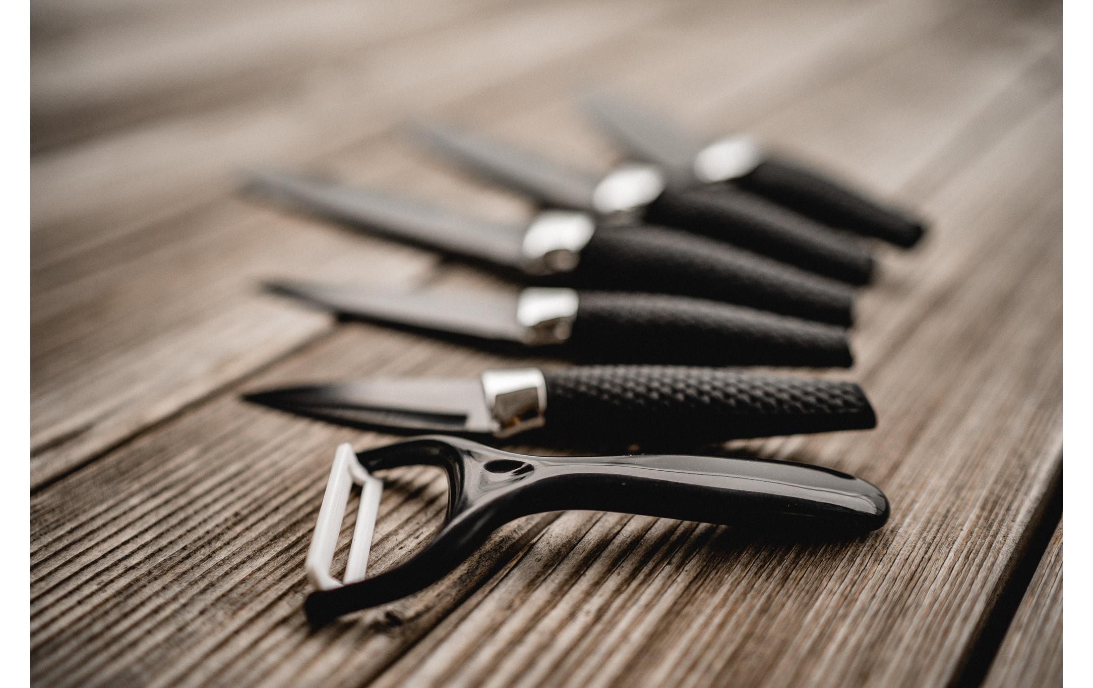 Kadastar Messer-Set »Premium Black 6«