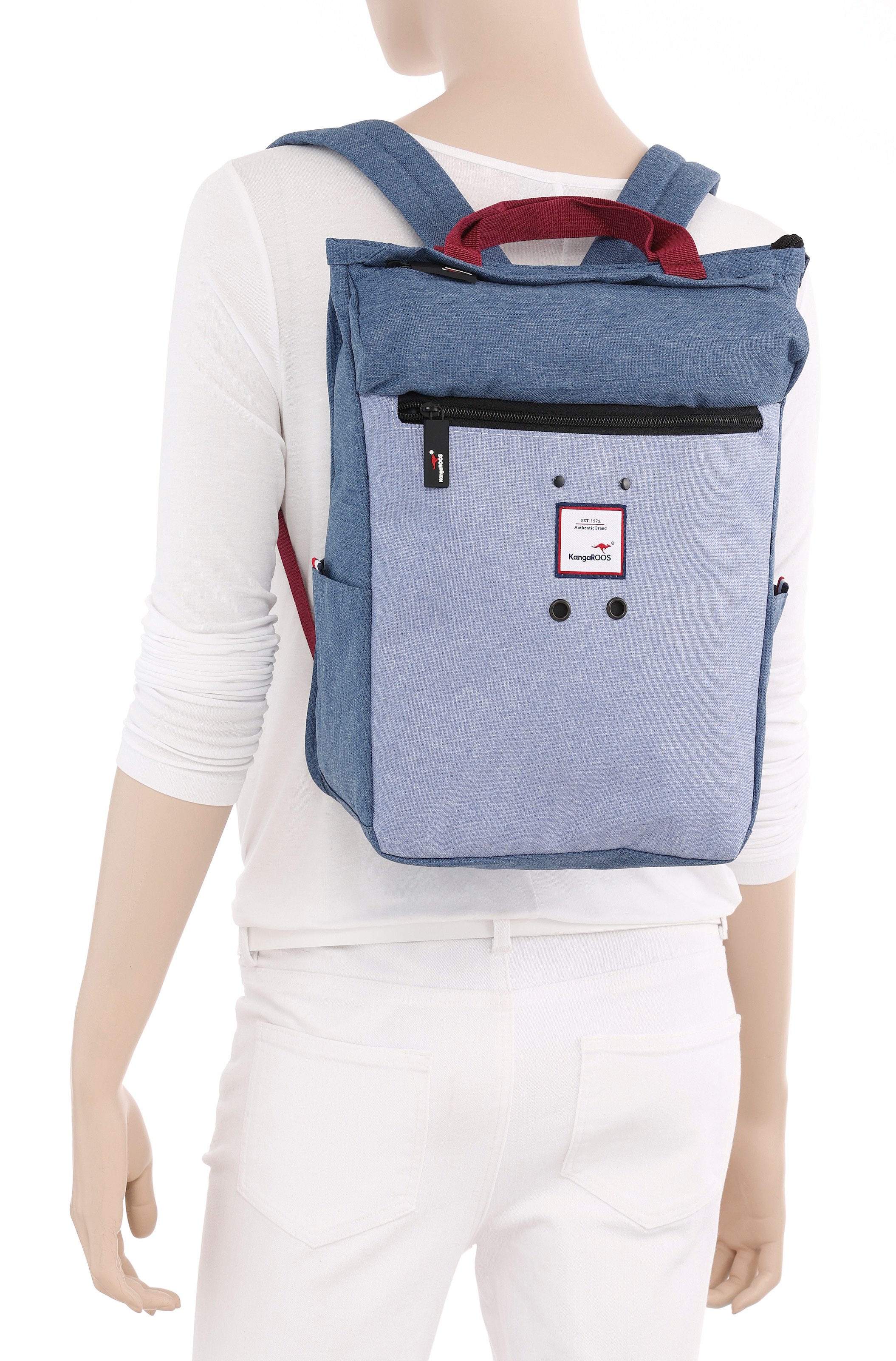 KangaROOS Cityrucksack, Freizeitrucksack Arbeitsrucksack Schulrucksack