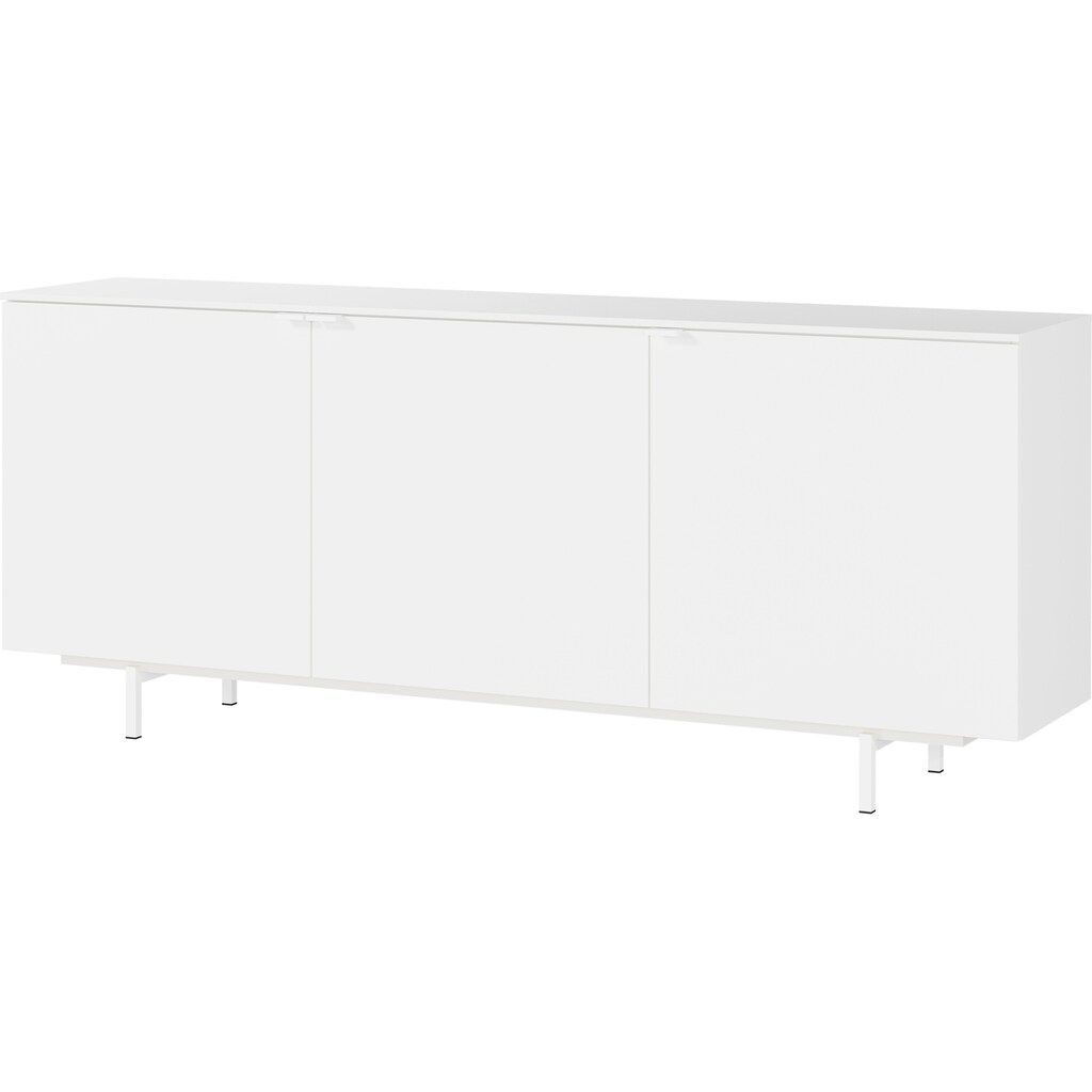 GERMANIA Sideboard, Türen mit Soft close-Funktion, Füße und Griffe aus Metall