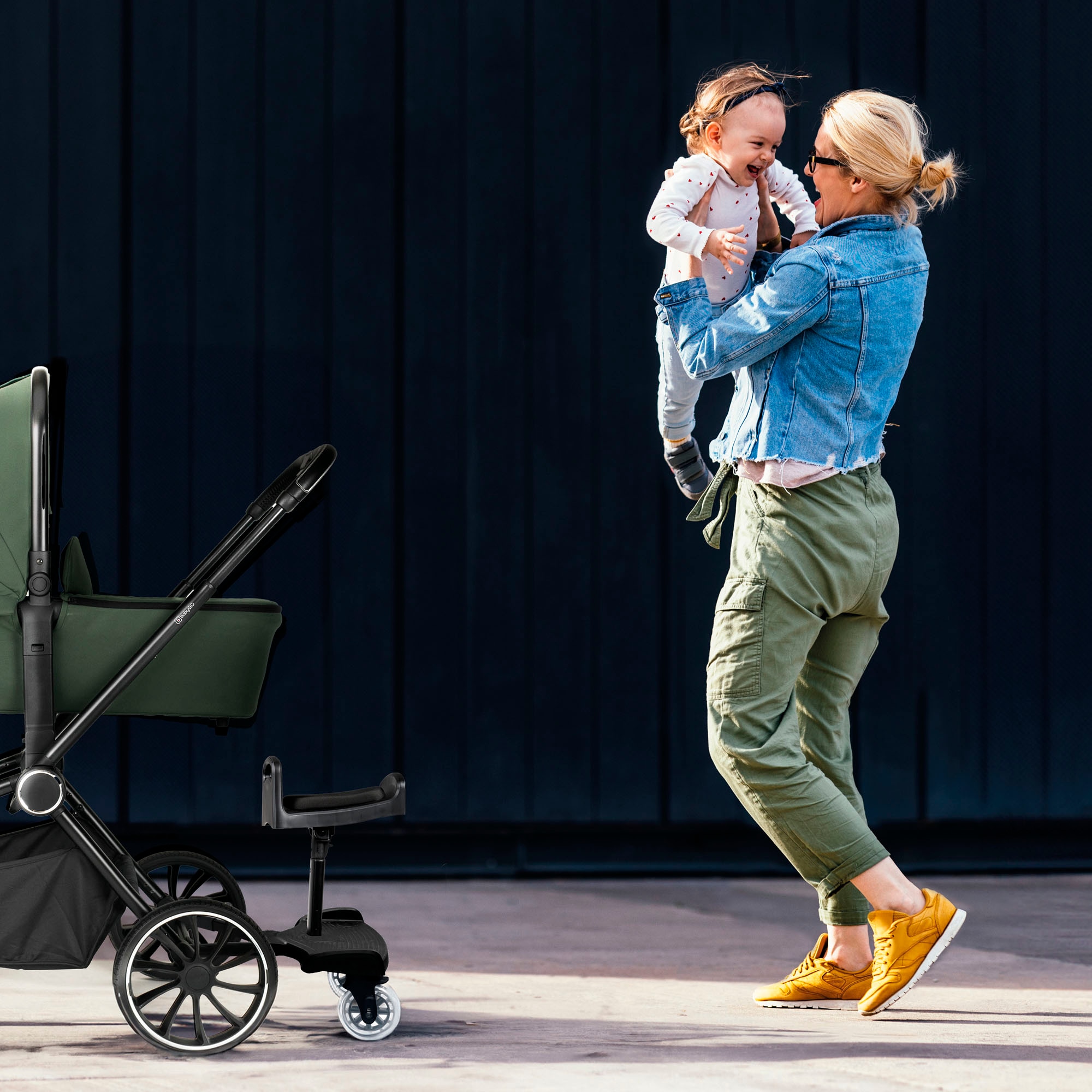 BabyGo Buggyboard »WeGO mit Sitz«