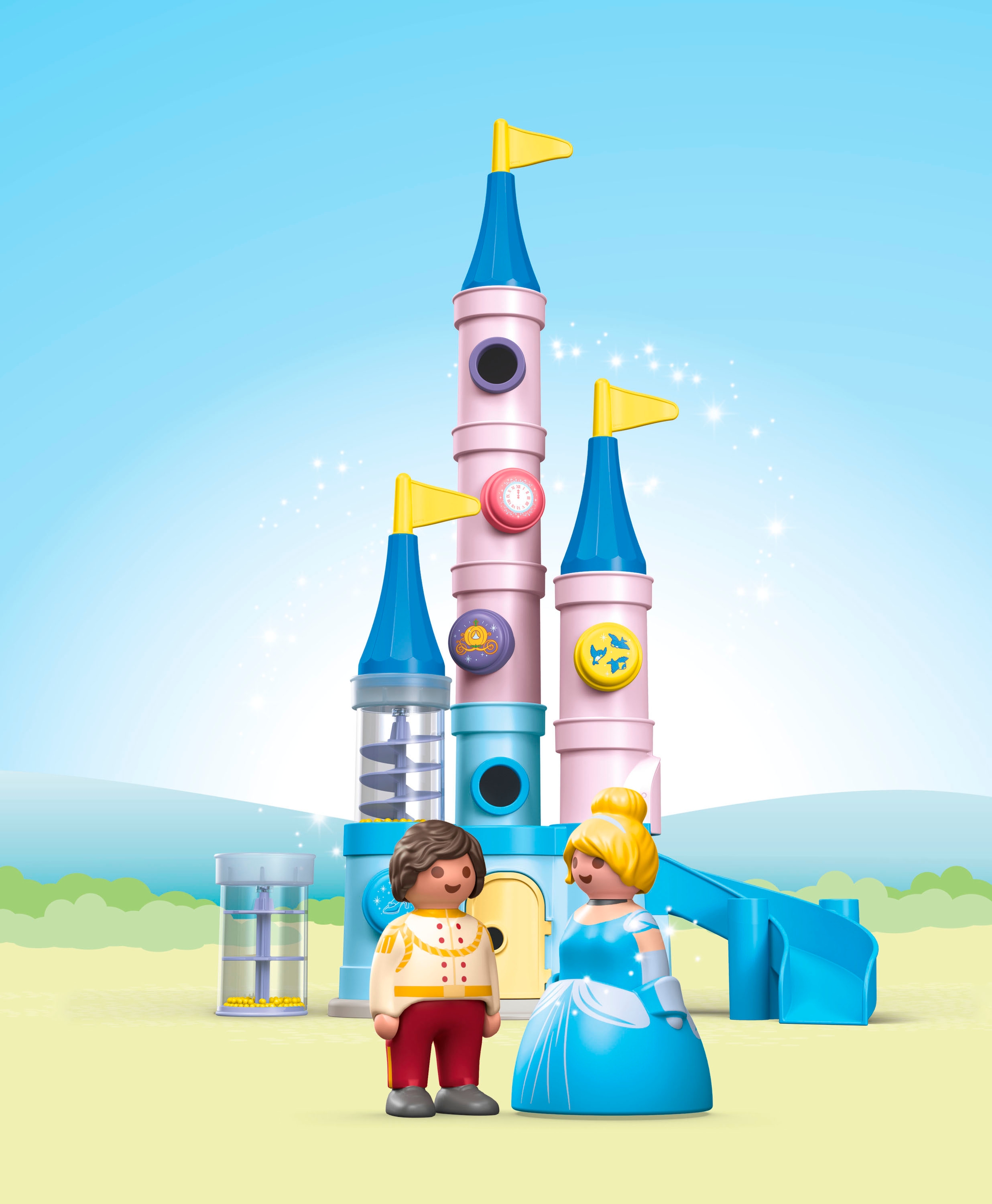 Playmobil® Konstruktions-Spielset »Cinderellas Schloss (71457), JUNIOR & Disney«, (25 St.), Made in Europe
