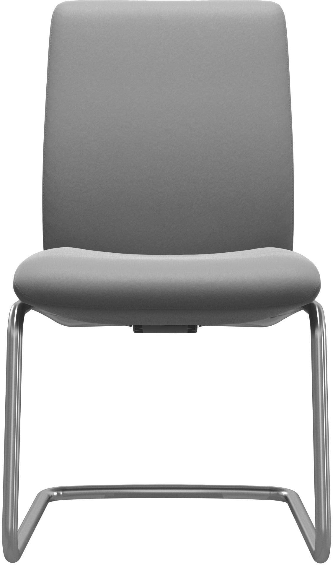 Stressless® Polsterstuhl »Laurel«, Leder BATICK, Low Back, Größe L, mit Beinen aus Stahl in Schwarz matt