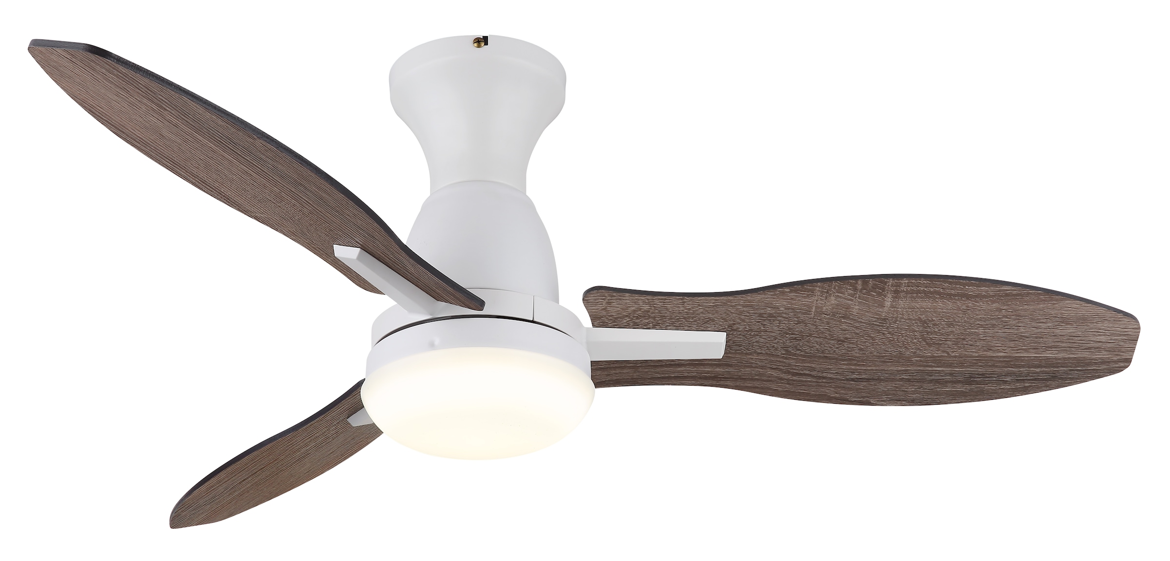 GLOBO LIGHTING Deckenleuchte »GALE« LED-Modul 1 Stk. warmweiß - kaltweiß Ventilator kühlen-heizen holzoptik CCT 3000/4500/6000K